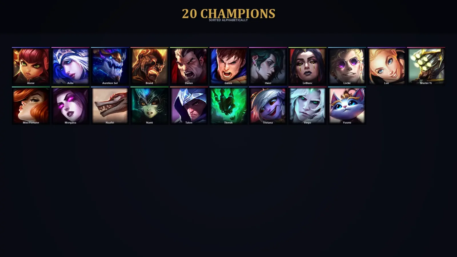 [LoL] | TR | Level 30 | 19 Champions | 48,885 BE — LoL account