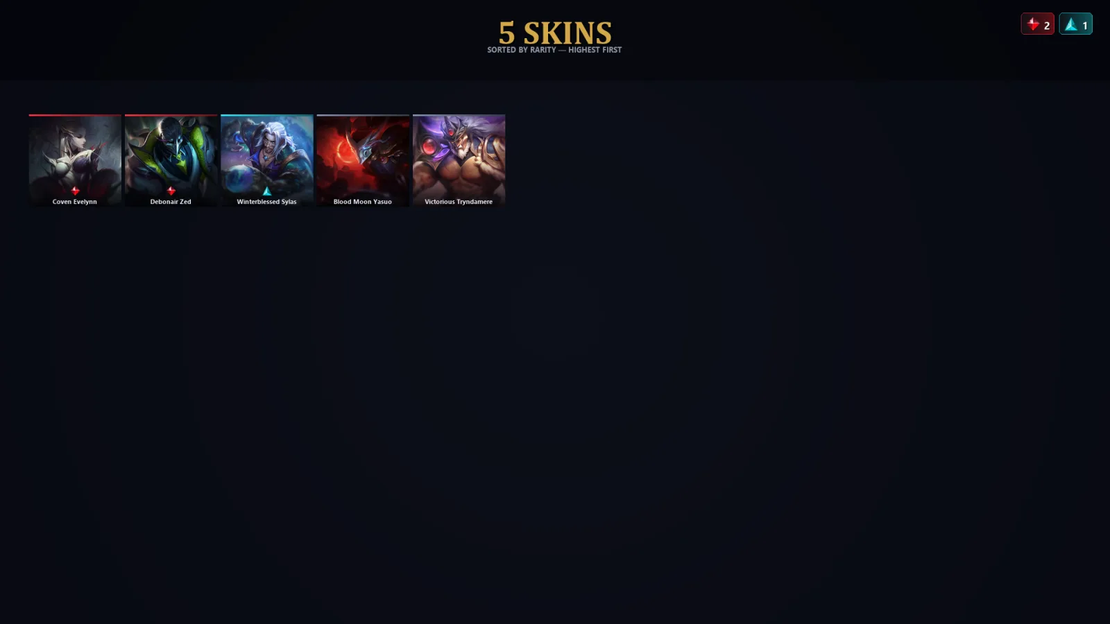 [LoL] | TR | Level 30 | Silver II | 55 Champions | 5 Skins