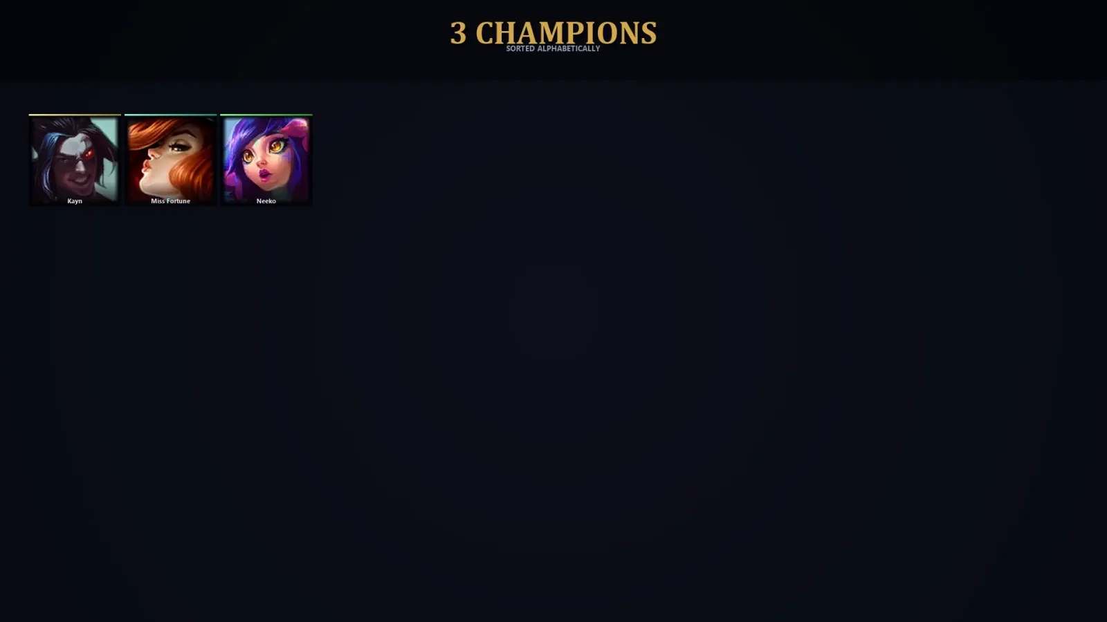 [LoL] | EUW | Level 30 | 3 Champions | 42,745 BE