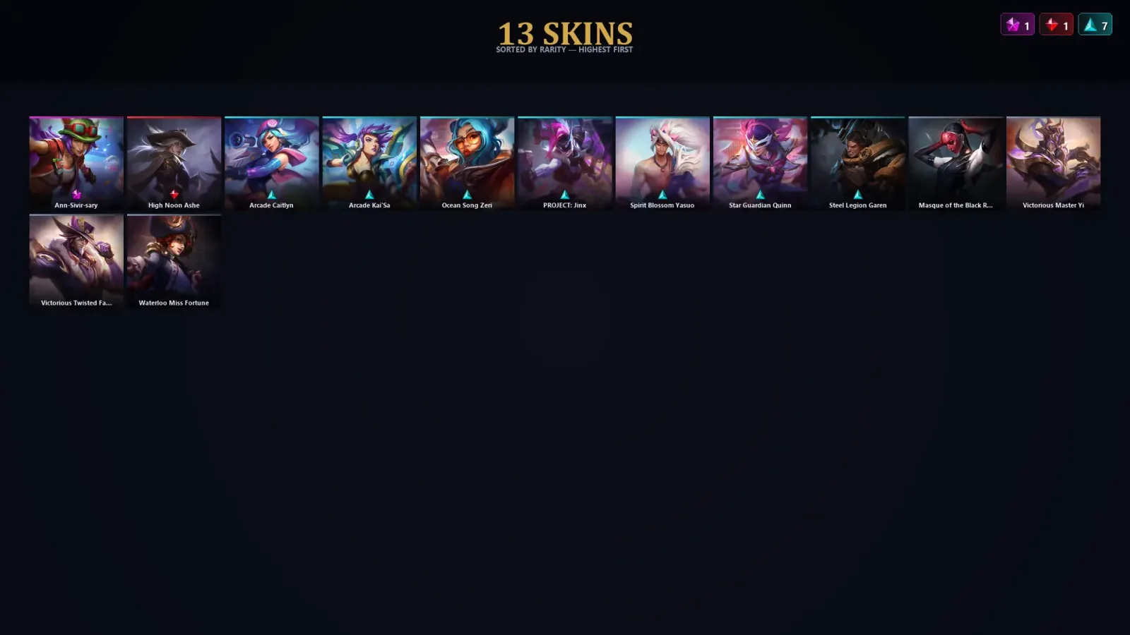 [LoL] | EUW | Level 66 | 38 Champions | 13 Skins — LoL account