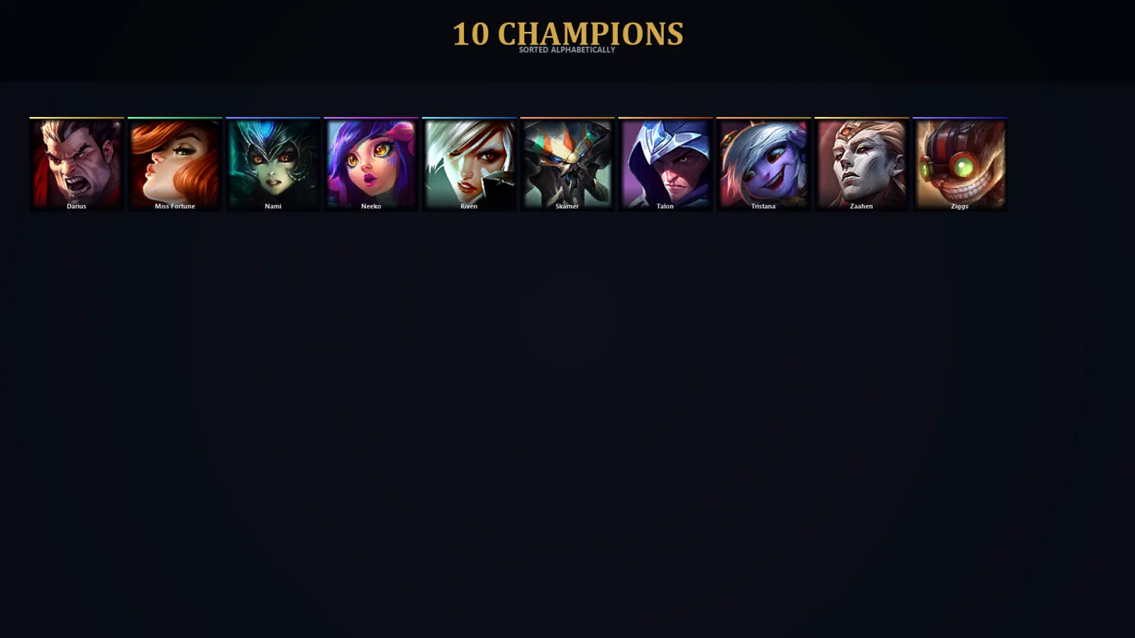 [LoL] | TR | Level 30 | 10 Champions | 46,250 BE