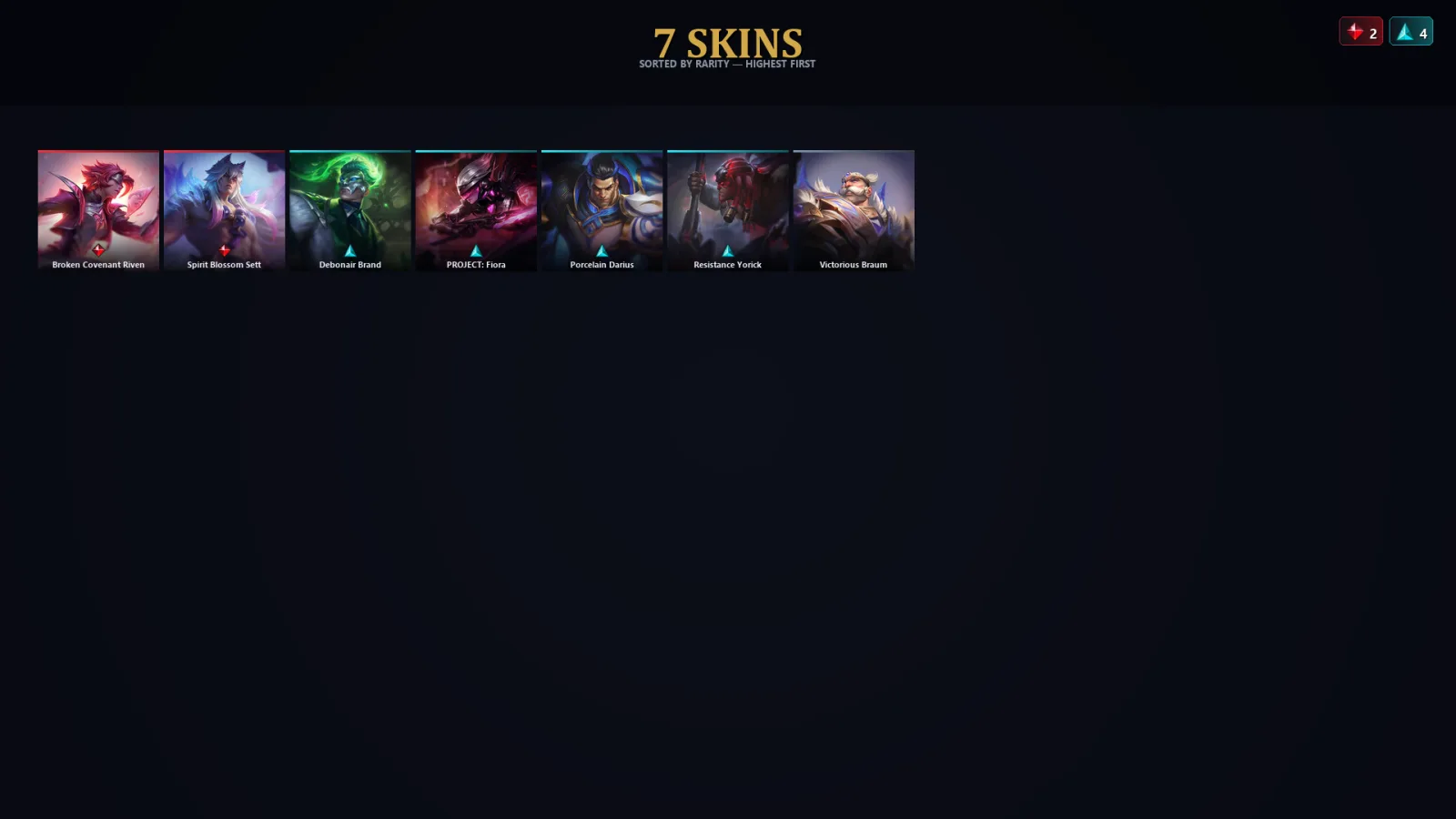[LoL] | EUW | Level 44 | Emerald IV | 73 Champions | 7 Skins