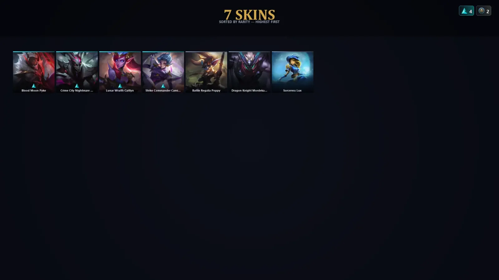 [LoL] | TR | Level 60 | Platinum IV | 84 Champions | 7 Skins — LoL account