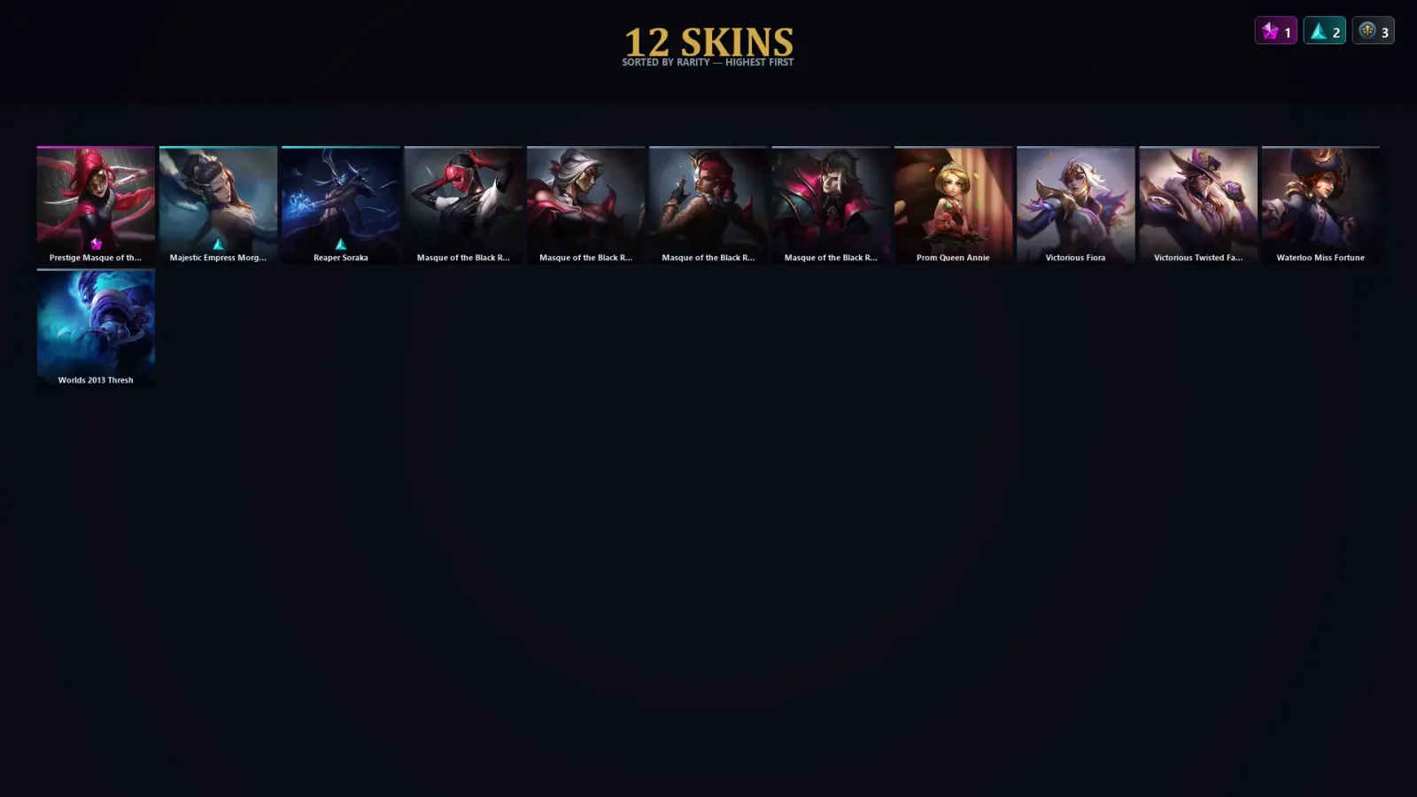 [LoL] | TR | Level 46 | Gold IV | 86 Champions | 12 Skins