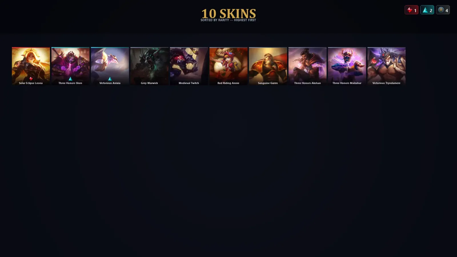 [LoL] | EUW | Level 53 | Emerald IV | 64 Champions | 10 Skins | 13,040 BE