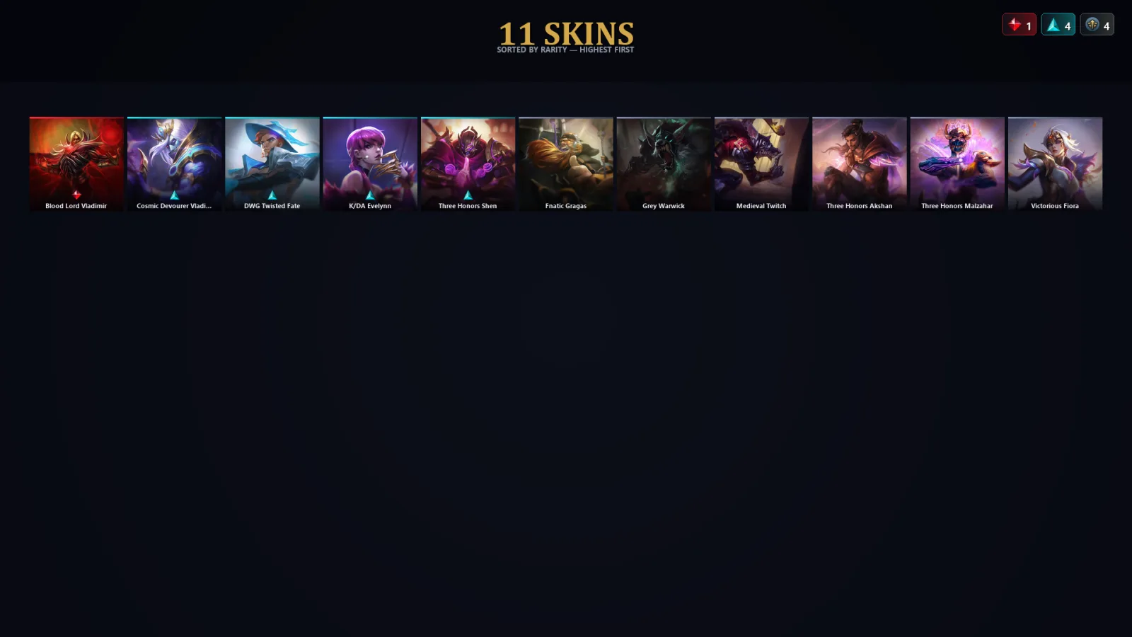 [LoL] | EUW | Level 40 | Diamond IV | 67 Champions | 11 Skins | 23,421 BE