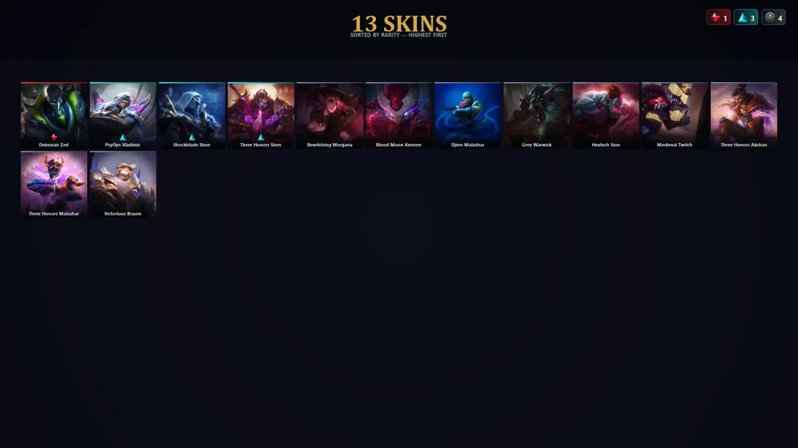 [LoL] | TR | Level 30 | Master | 71 Champions | 13 Skins | 12,446 BE — LoL account