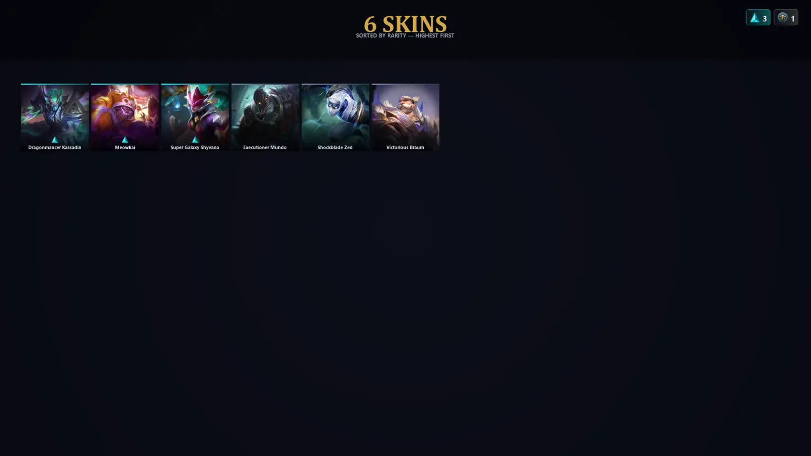 [LoL] | EUW | Level 44 | Diamond II | 71 Champions | 6 Skins | 14,876 BE