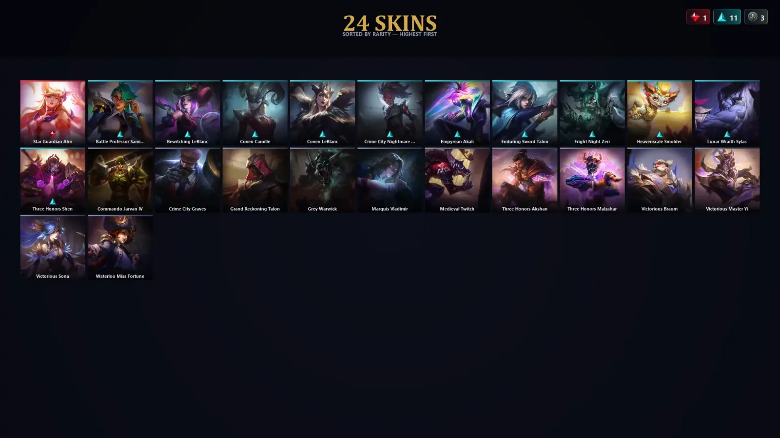 [LoL] | EUW | Level 30 | Master | 68 Champions | 24 Skins — LoL account