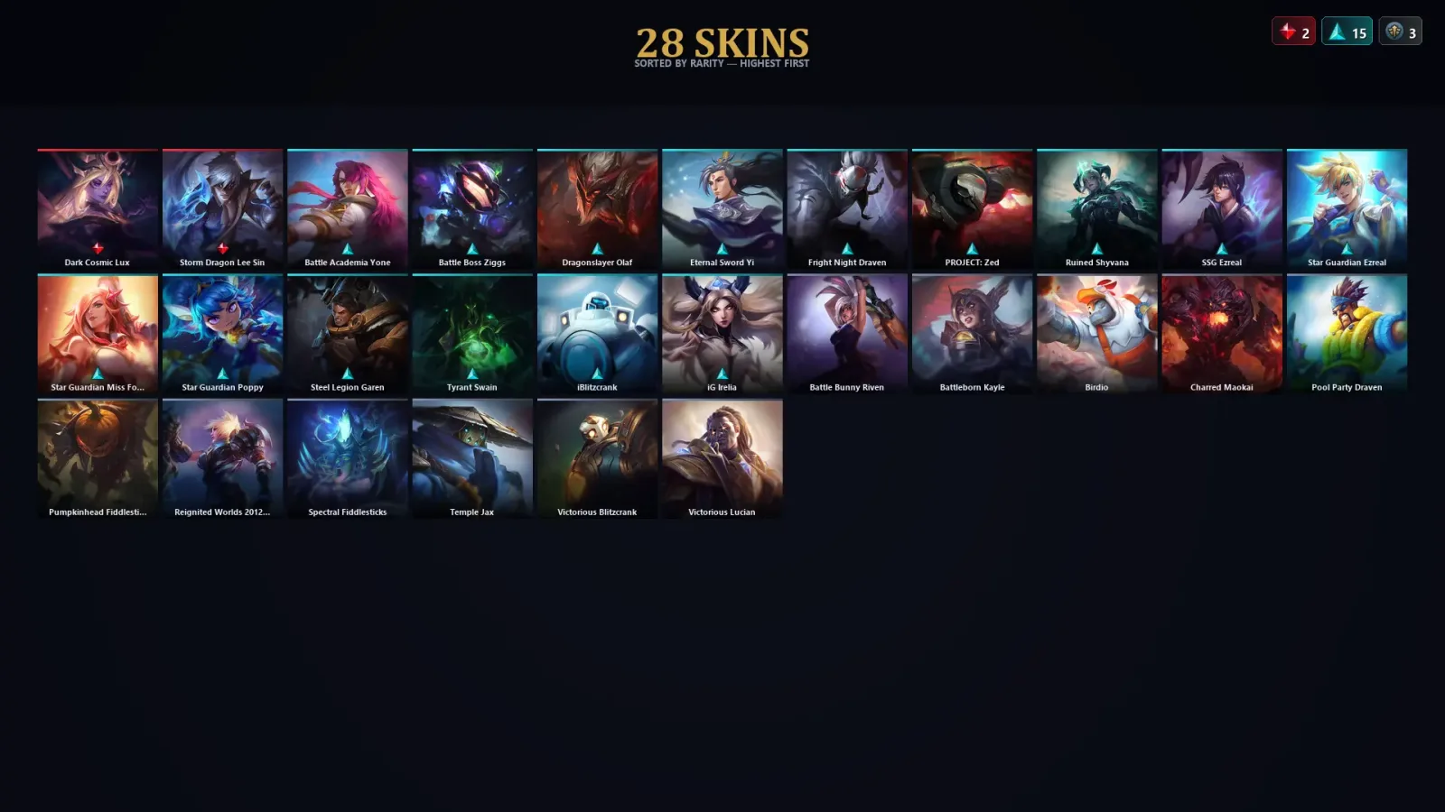 [LoL] | TR | Level 104 | 92 Champions | 28 Skins — LoL account