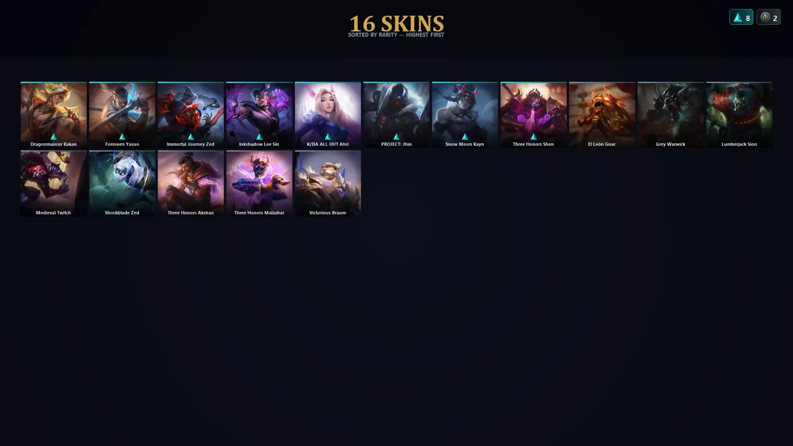 [LoL] | EUW | Level 52 | Emerald IV | 98 Champions | 16 Skins — LoL account