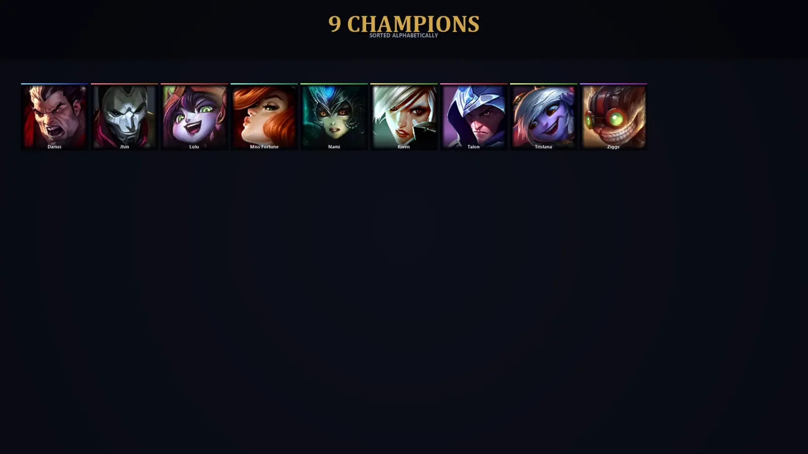 [LoL] | EUW | Level 30 | 9 Champions | 34,550 BE — LoL account