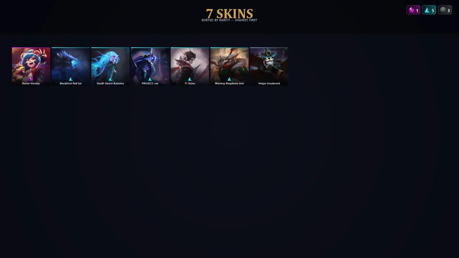 [LoL] | TR | Level 46 | Platinum II | 68 Champions | 7 Skins — LoL account