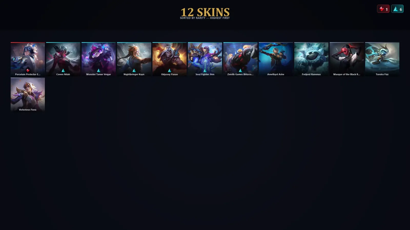 [LoL] | TR | Level 109 | Bronze II | 91 Champions | 12 Skins | 97,628 BE