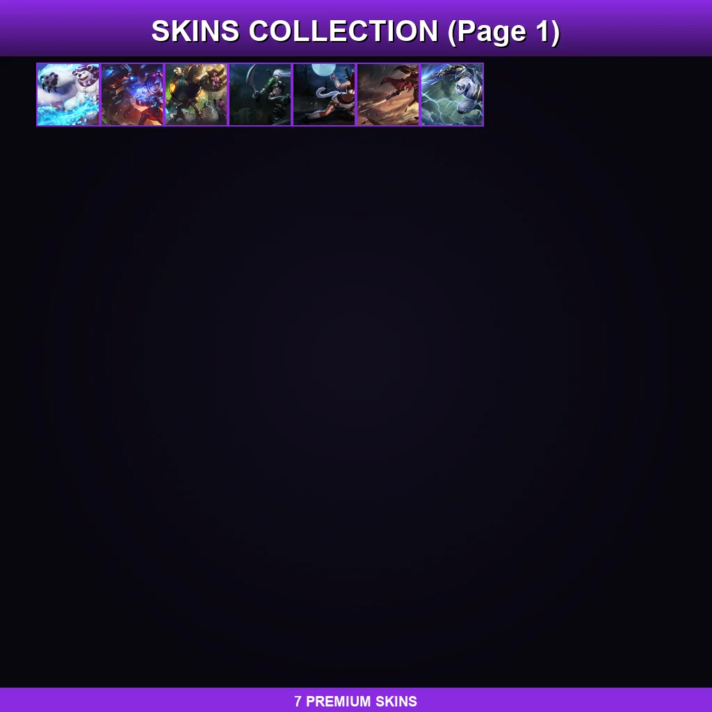 TR | Lv35 | Unranked | 7 Skin | 31 Champ
