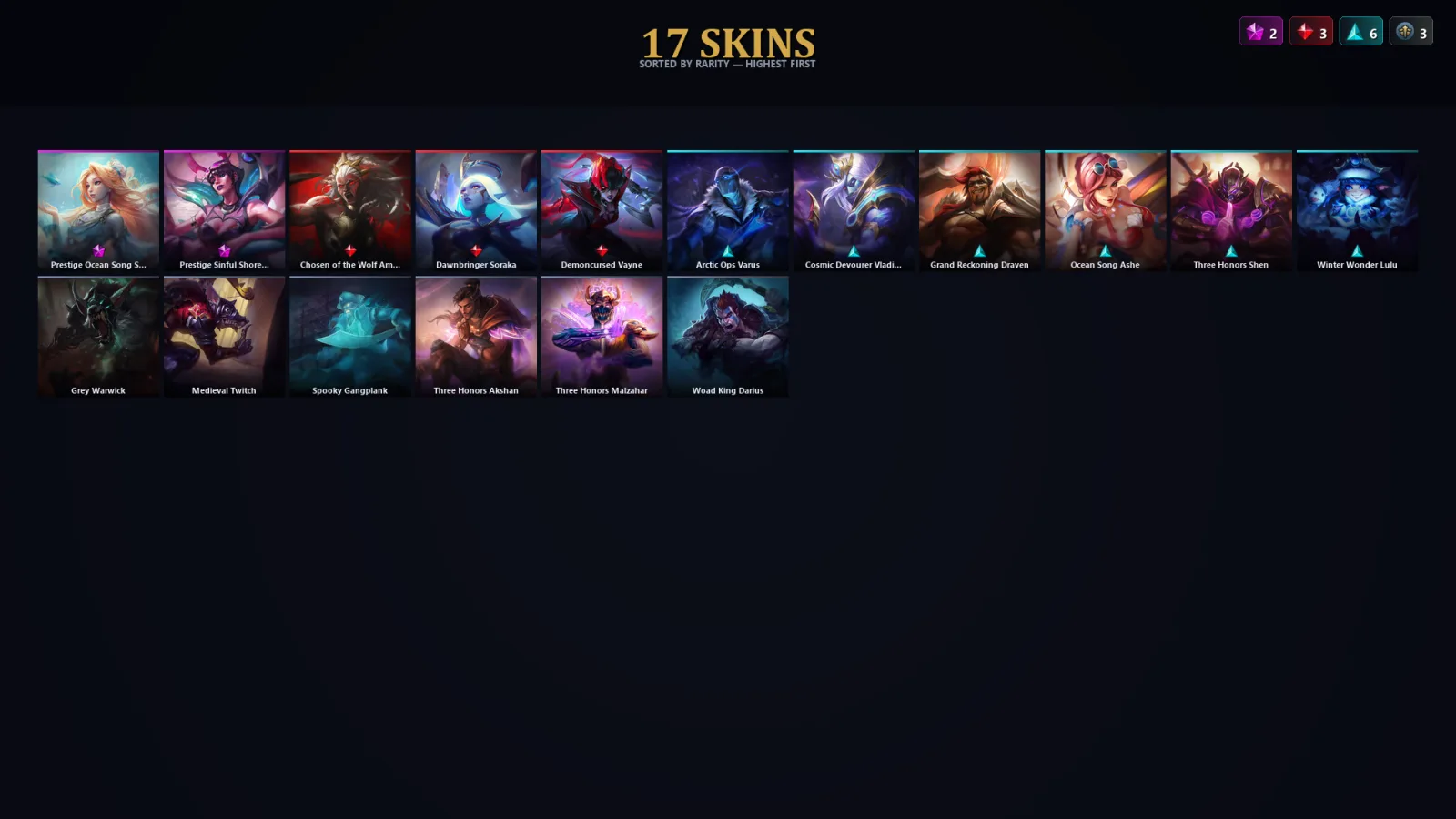 [LoL] | TR | Level 42 | Diamond IV | 59 Champions | 17 Skins