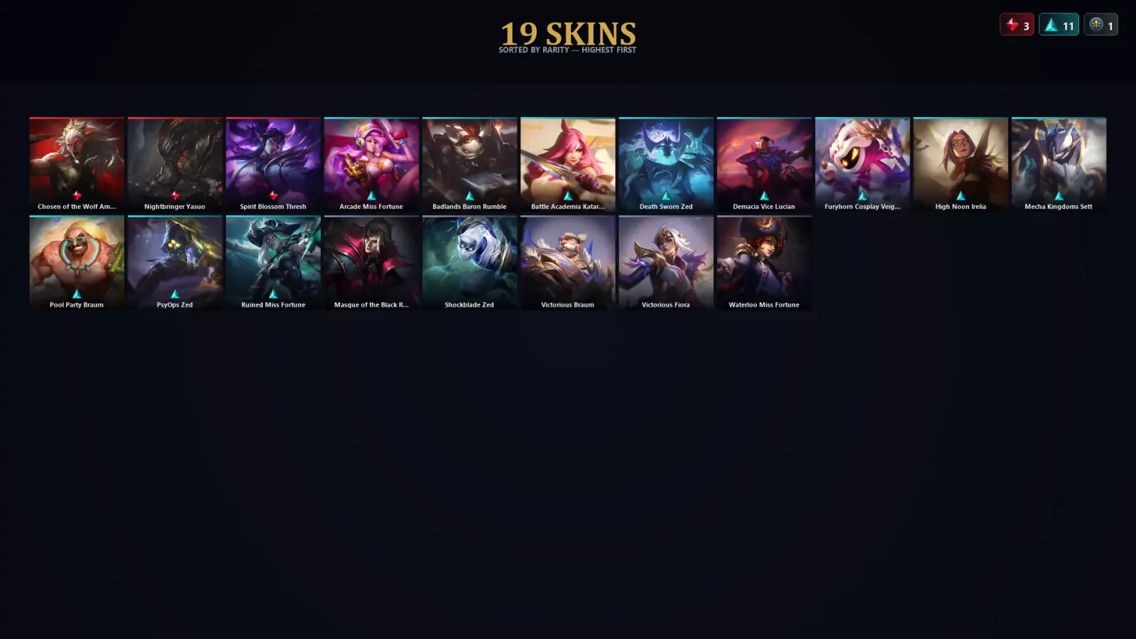 [LoL] | TR | Level 81 | Diamond II | 93 Champions | 19 Skins — LoL account