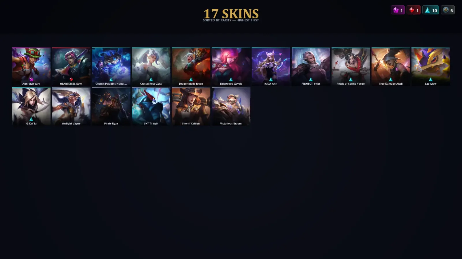 [LoL] | EUW | Level 72 | Emerald I | 73 Champions | 17 Skins | 33,276 BE — LoL account