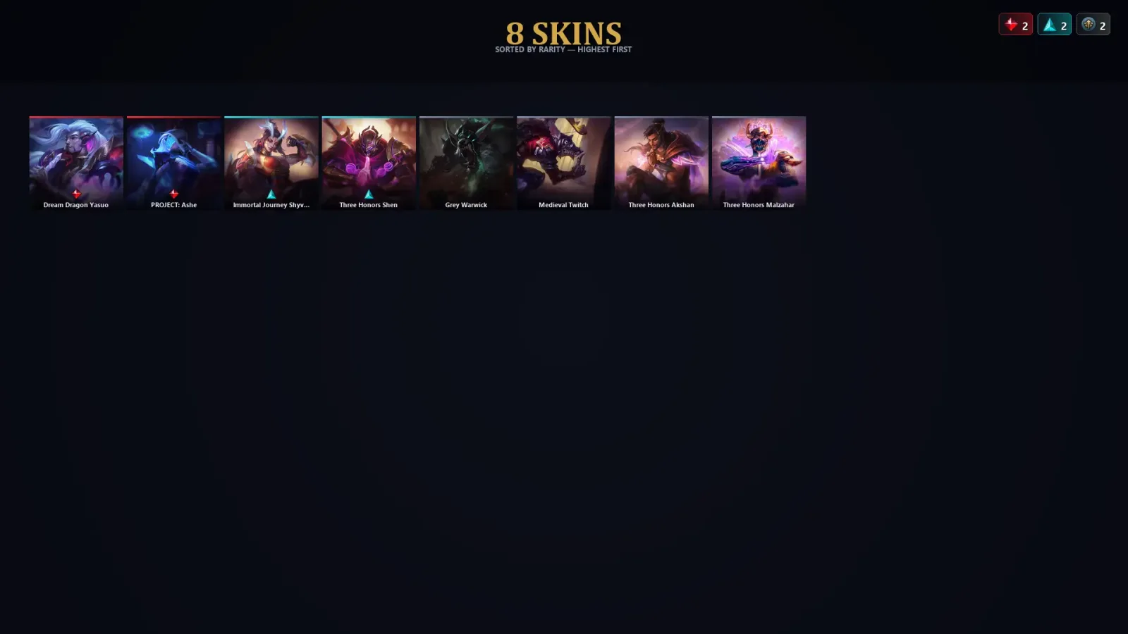 [LoL] | EUW | Level 40 | Emerald I | 50 Champions | 8 Skins | 11,621 BE