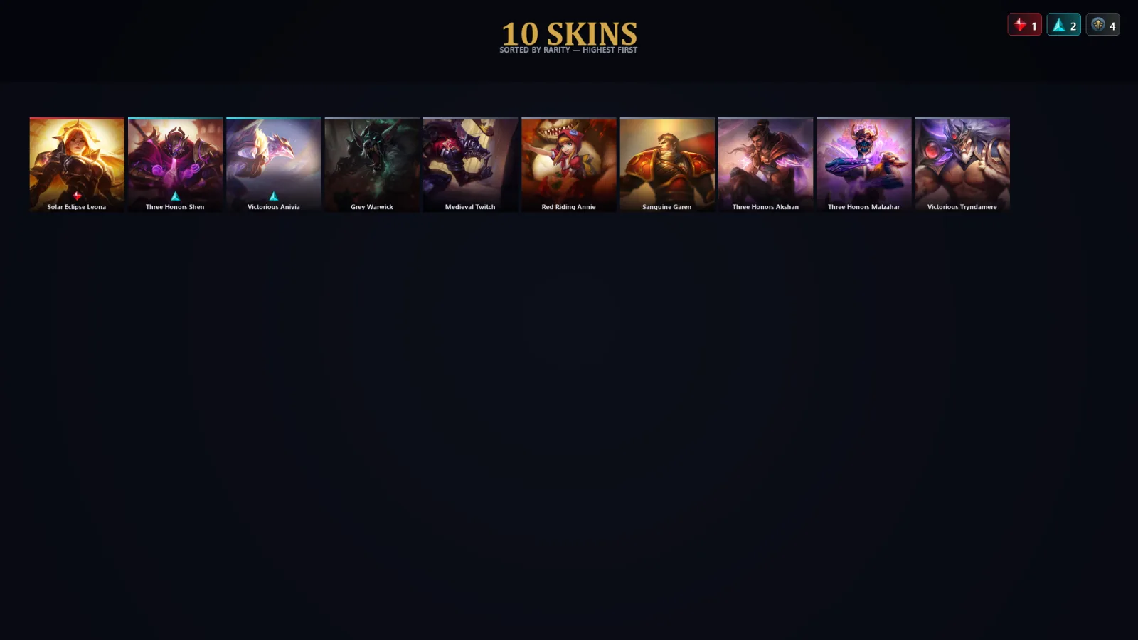 [LoL] | EUW | Level 53 | Emerald IV | 64 Champions | 10 Skins | 13,040 BE