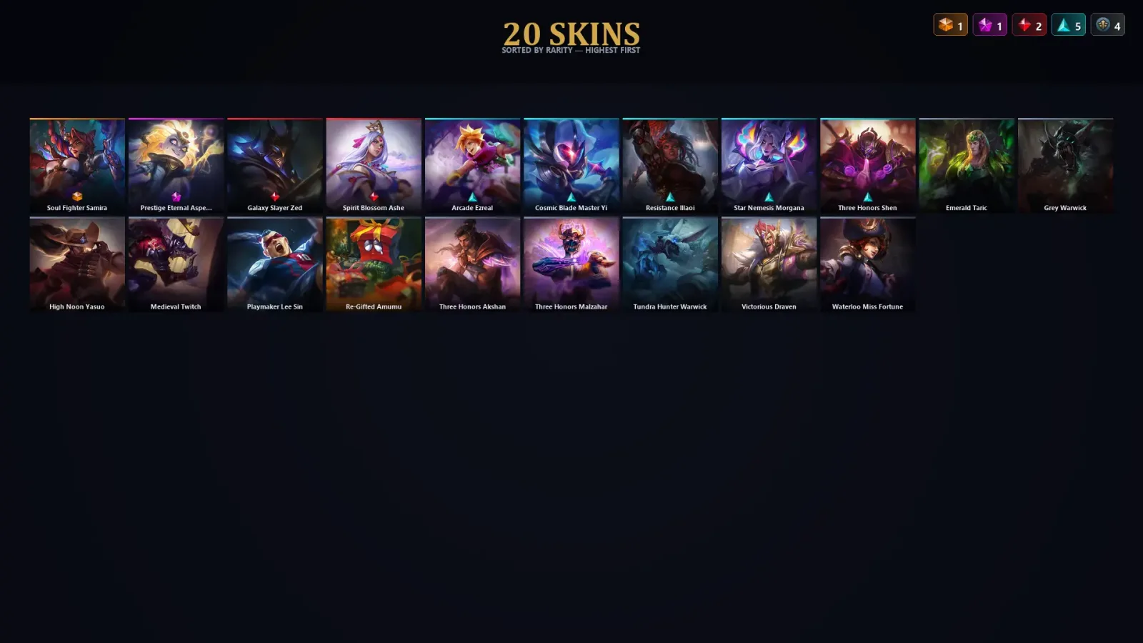 [LoL] | TR | Level 71 | Gold III | 67 Champions | 20 Skins | 33,622 BE