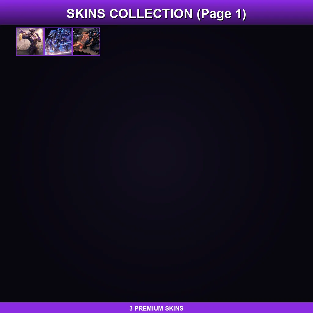 TR | Lv48 | Gold IV | 3 Skin | 62 Champ