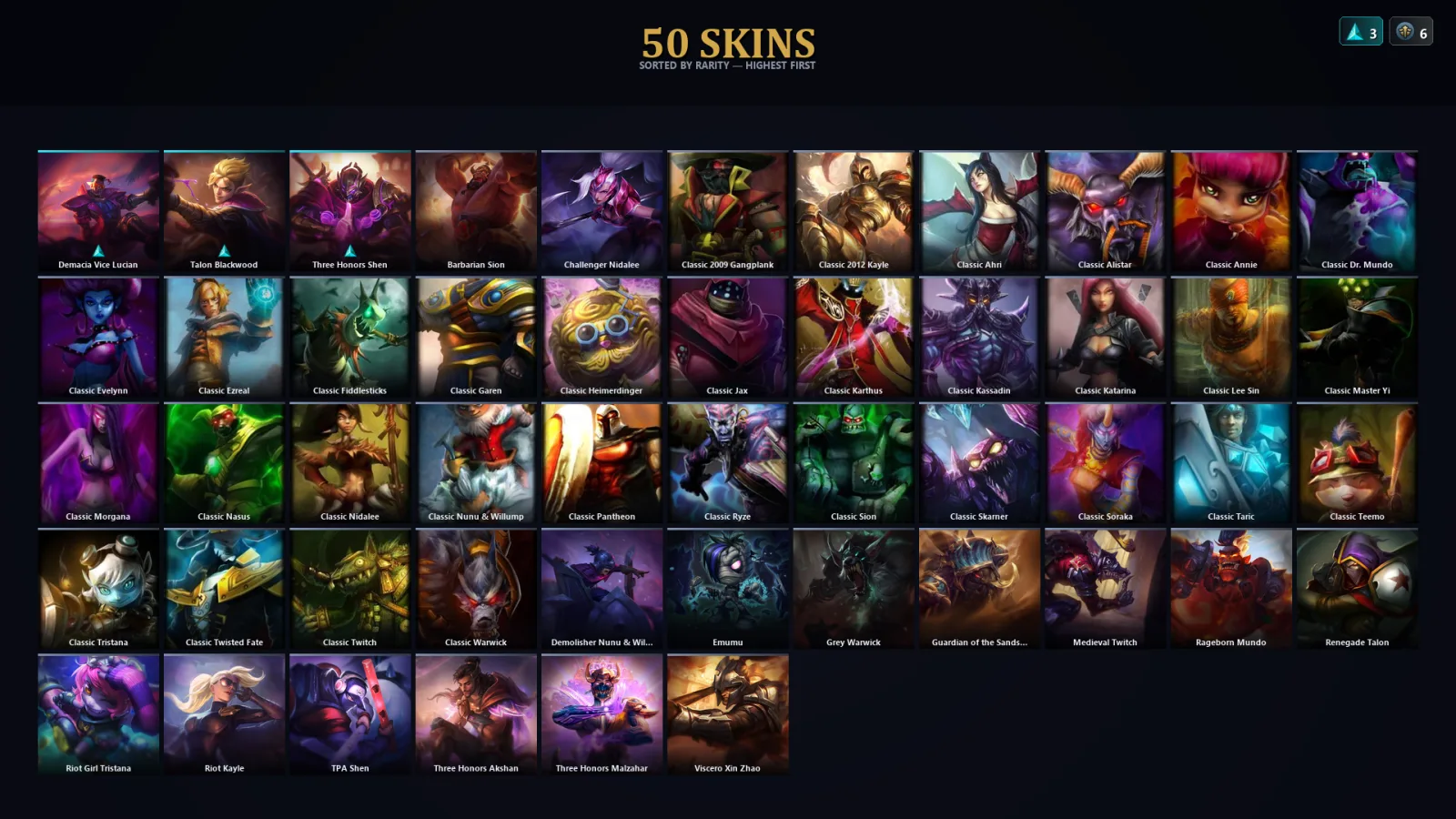 [LoL] | TR | Level 30 | Master | 69 Champions | 18 Skins