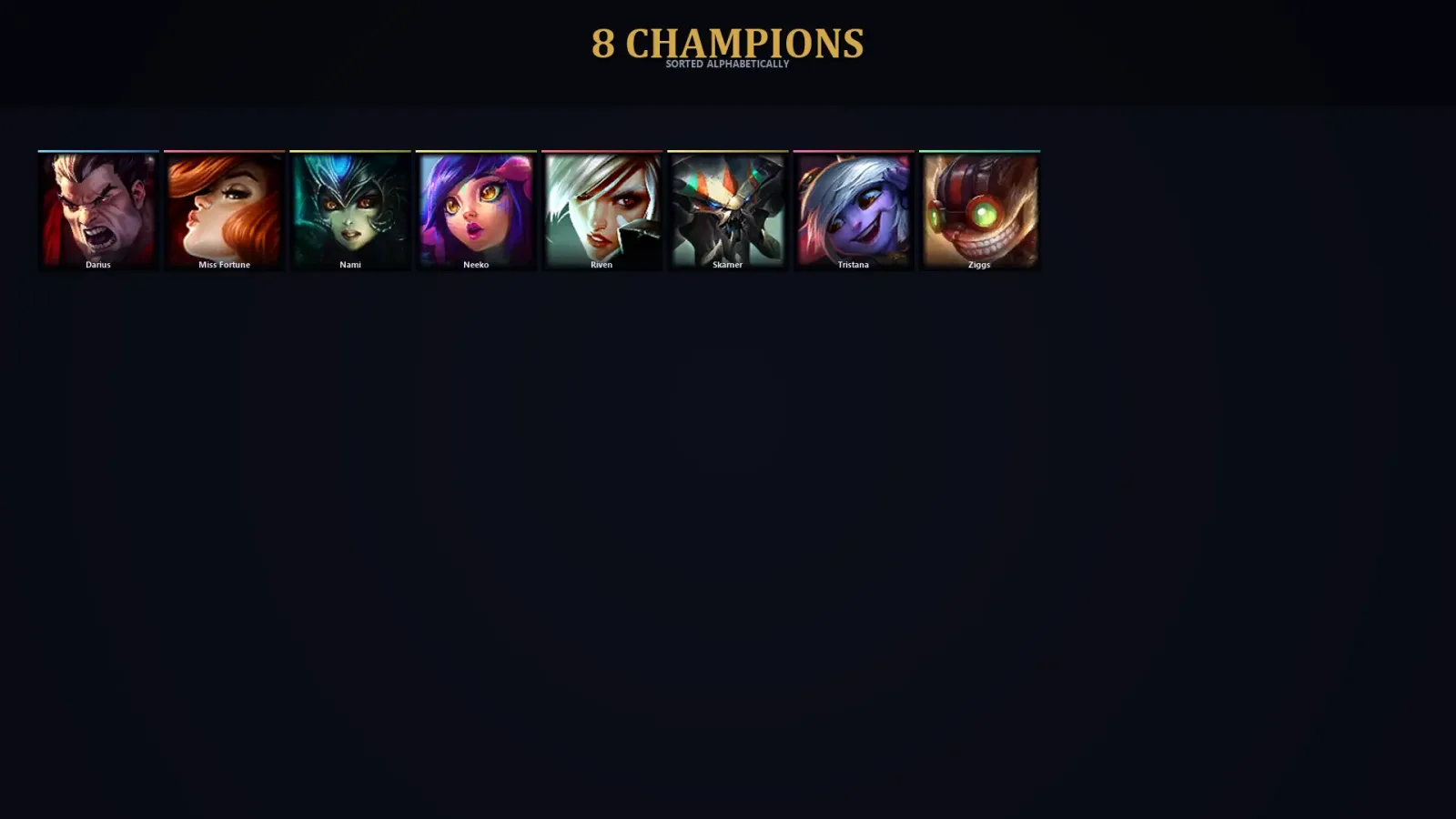[LoL] | EUW | Level 30 | 8 Champions | 43,610 BE — LoL account