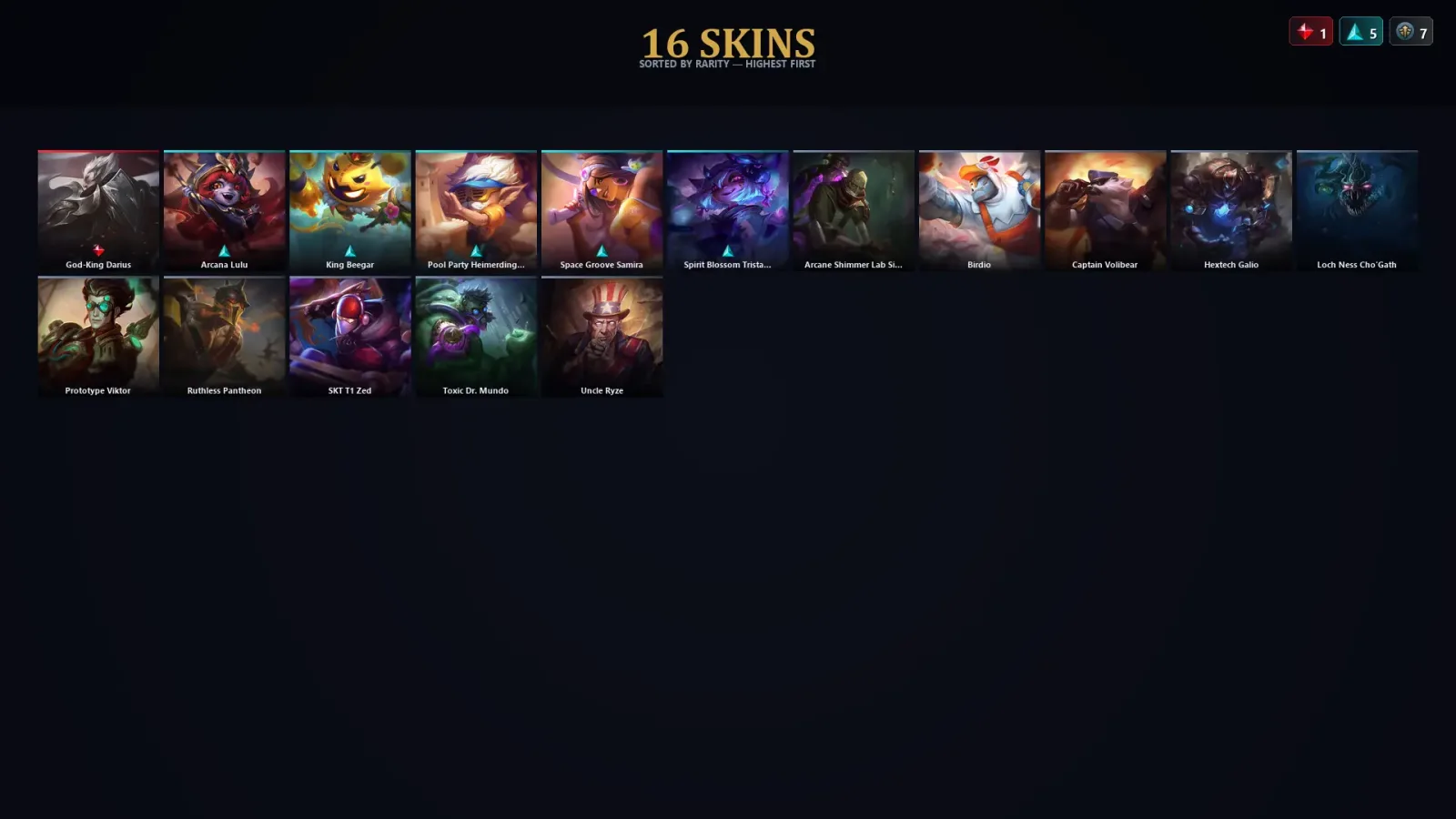 [LoL] | TR | Level 77 | Iron I | 110 Champions | 16 Skins | 11,530 BE — LoL account