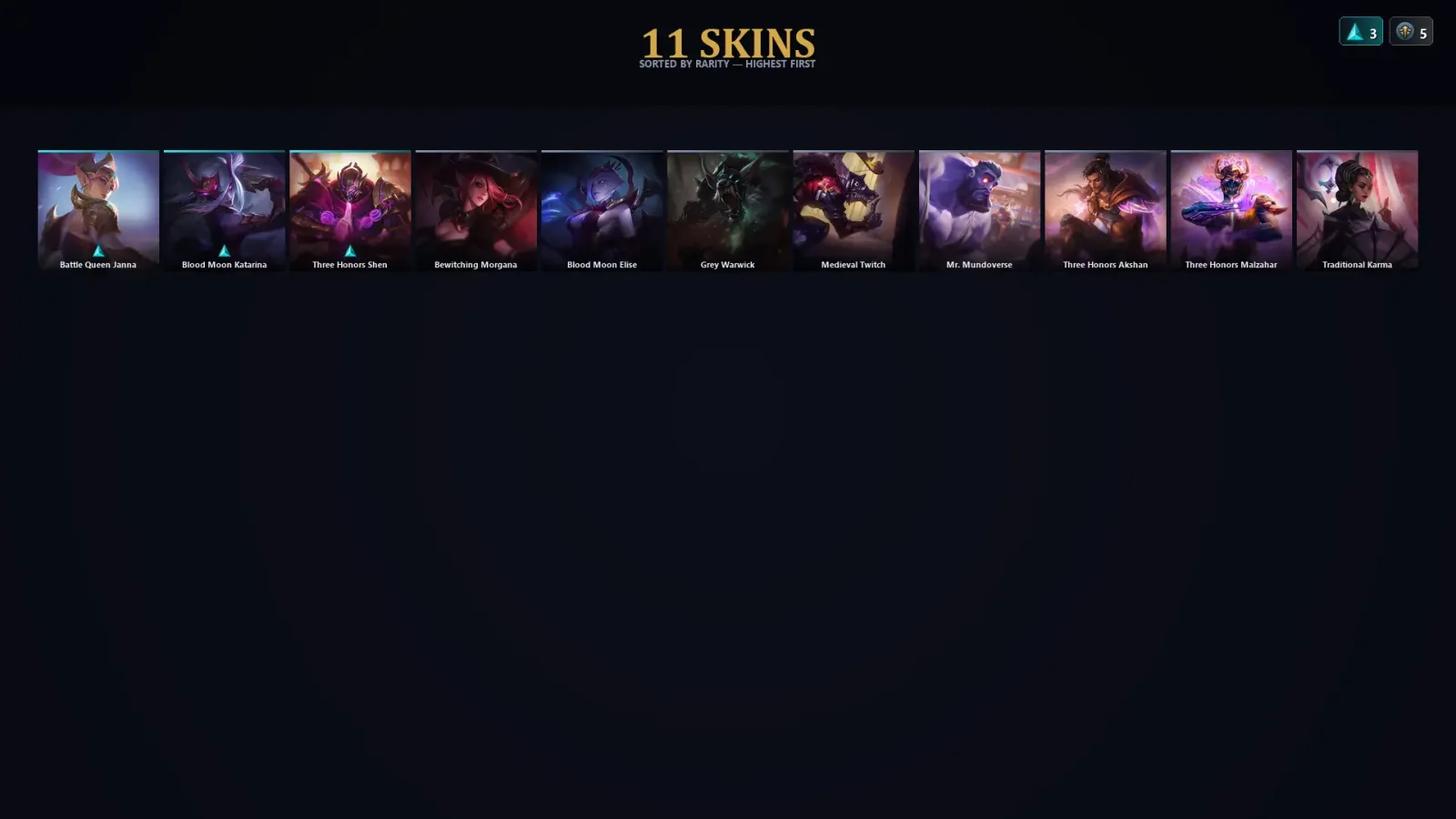 [LoL] | TR | Level 44 | Bronze IV | 49 Champions | 11 Skins — LoL account
