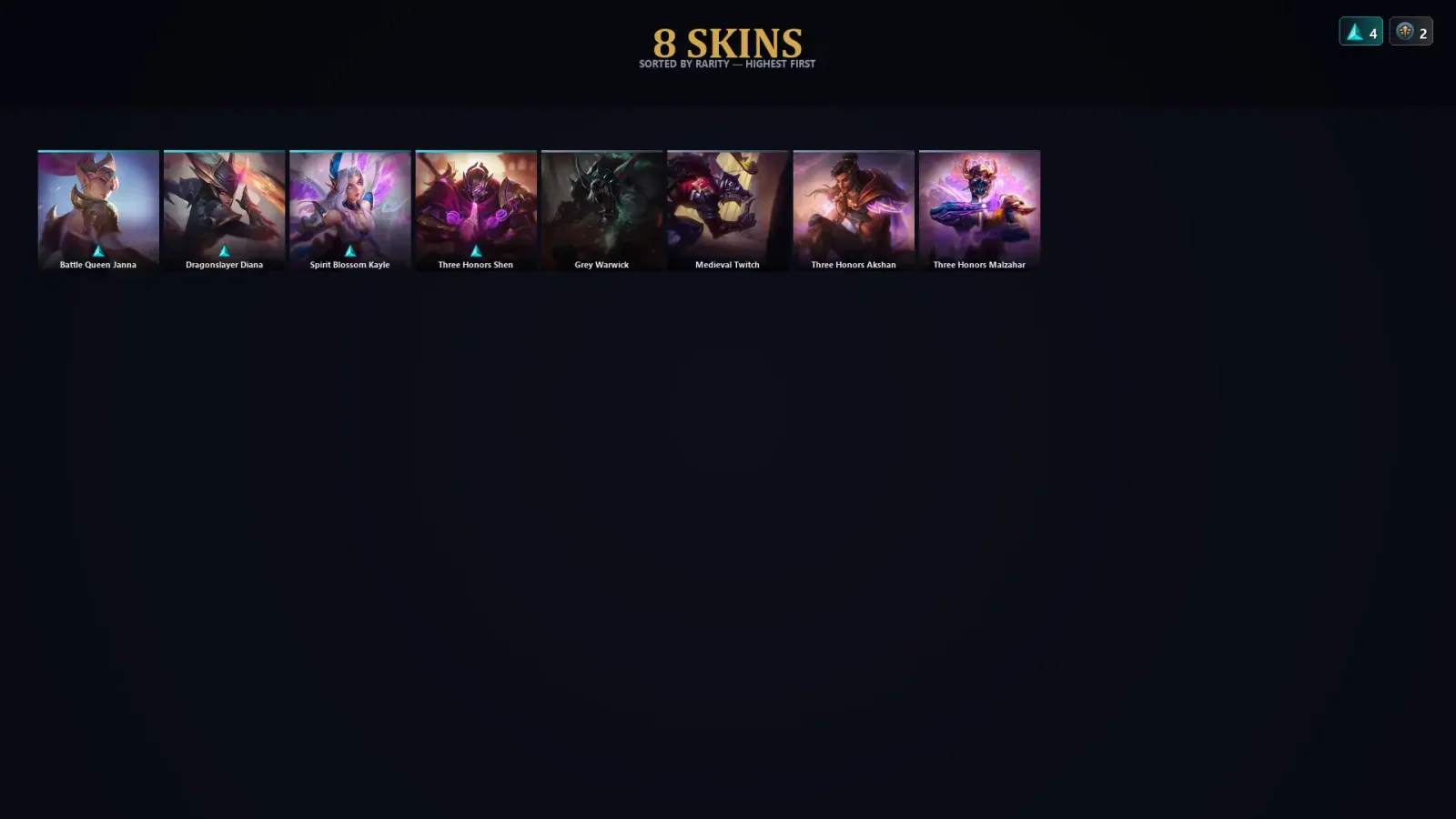 [LoL] | TR | Level 30 | 53 Champions | 8 Skins — LoL account