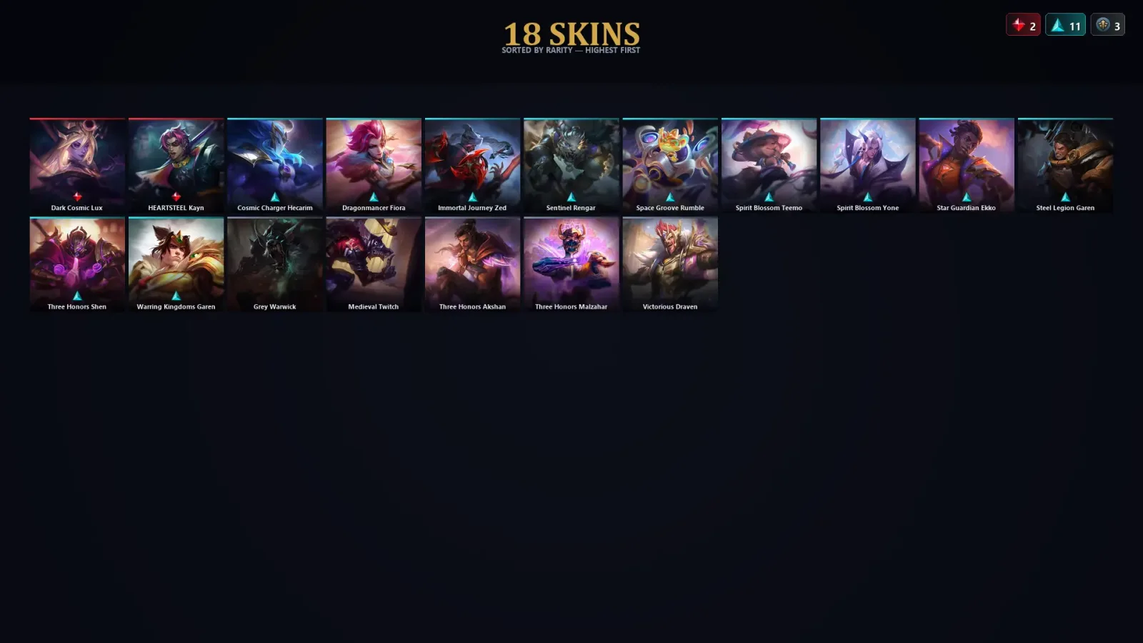 [LoL] | EUW | Level 98 | Platinum IV | 79 Champions | 18 Skins | 14,416 BE — LoL account