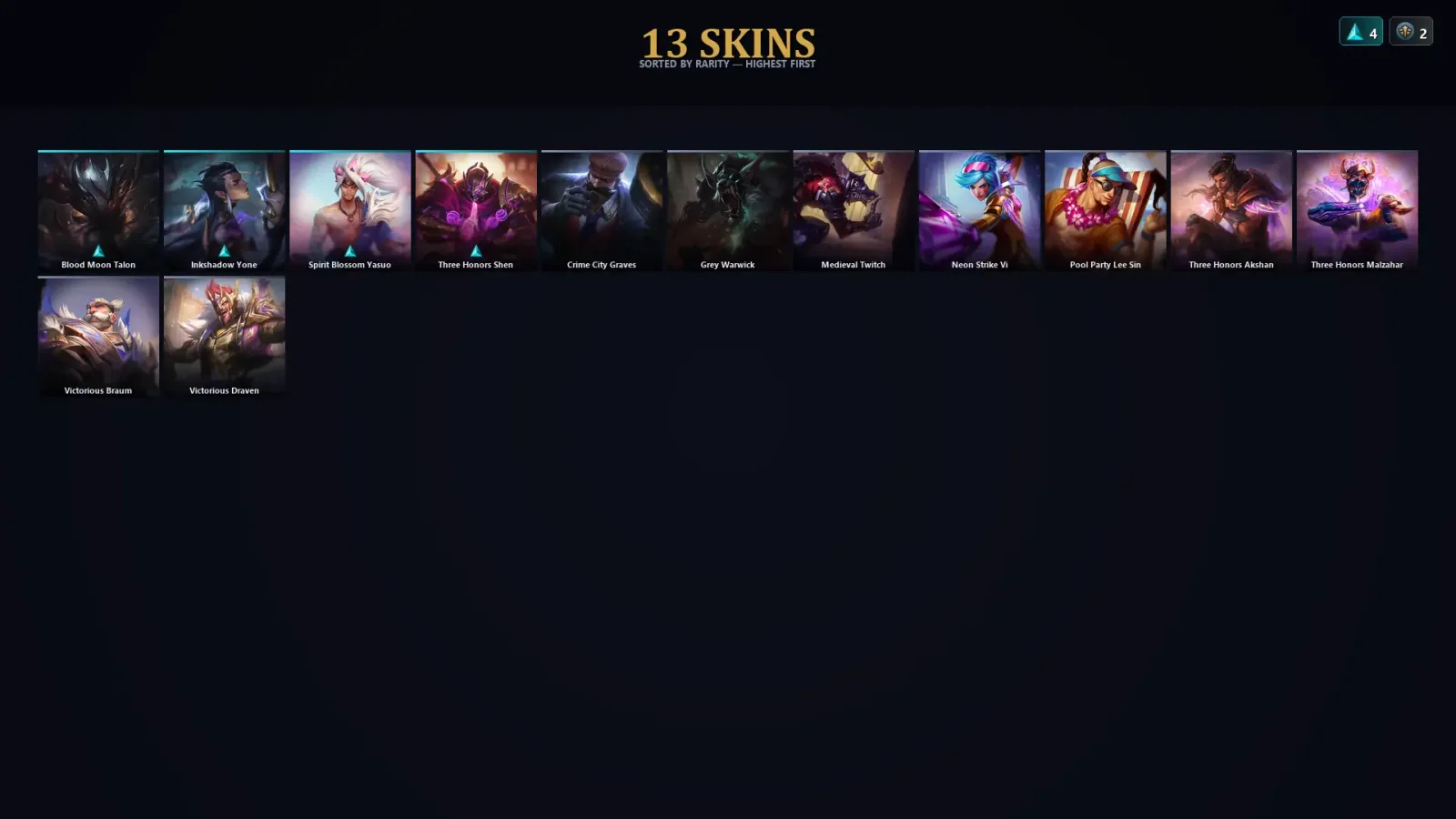 [LoL] | EUW | Level 30 | Master | 68 Champions | 13 Skins | 46,995 BE