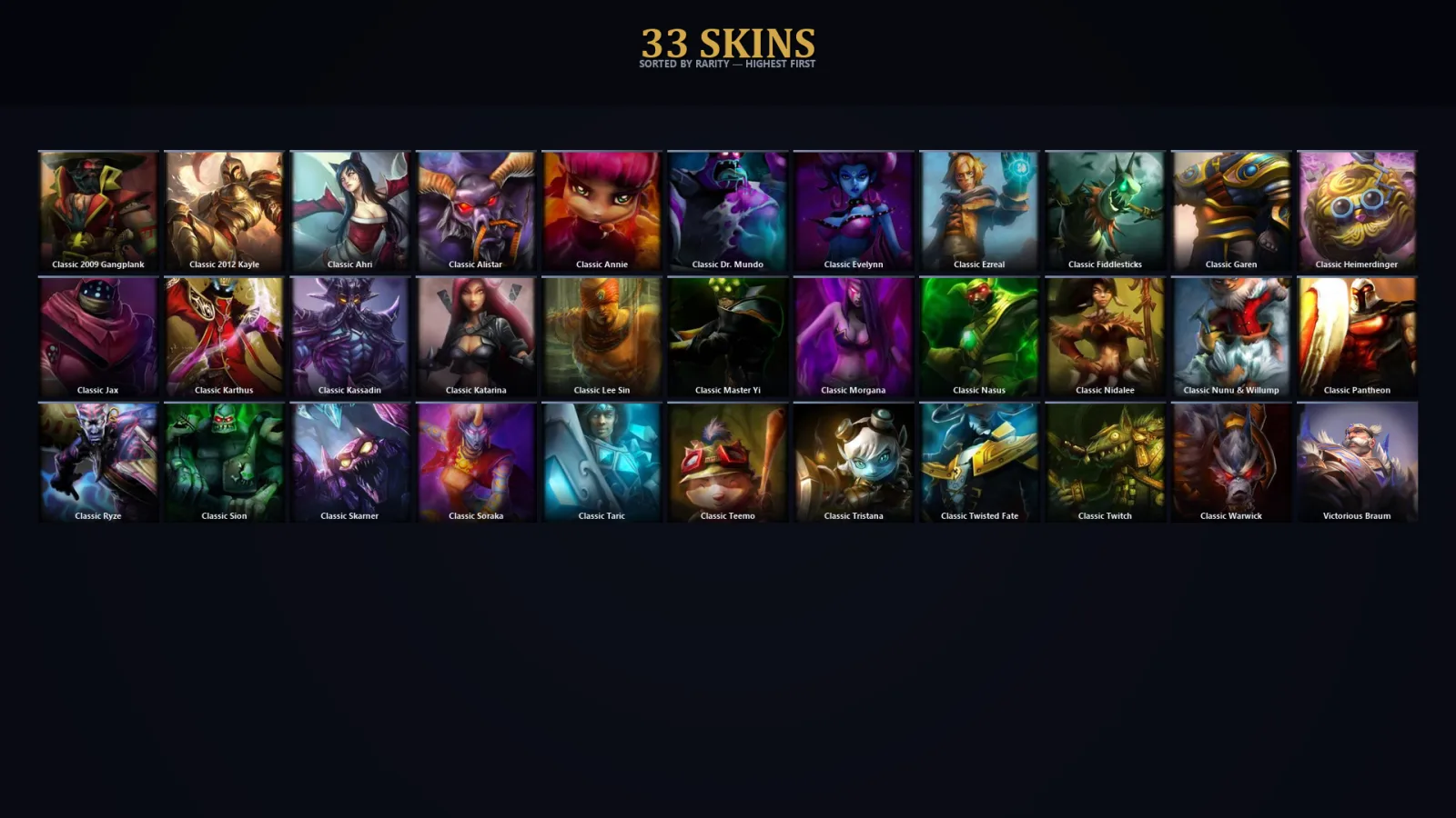 [LoL] | TR | Level 40 | Gold IV | 67 Champions | 1 Skins