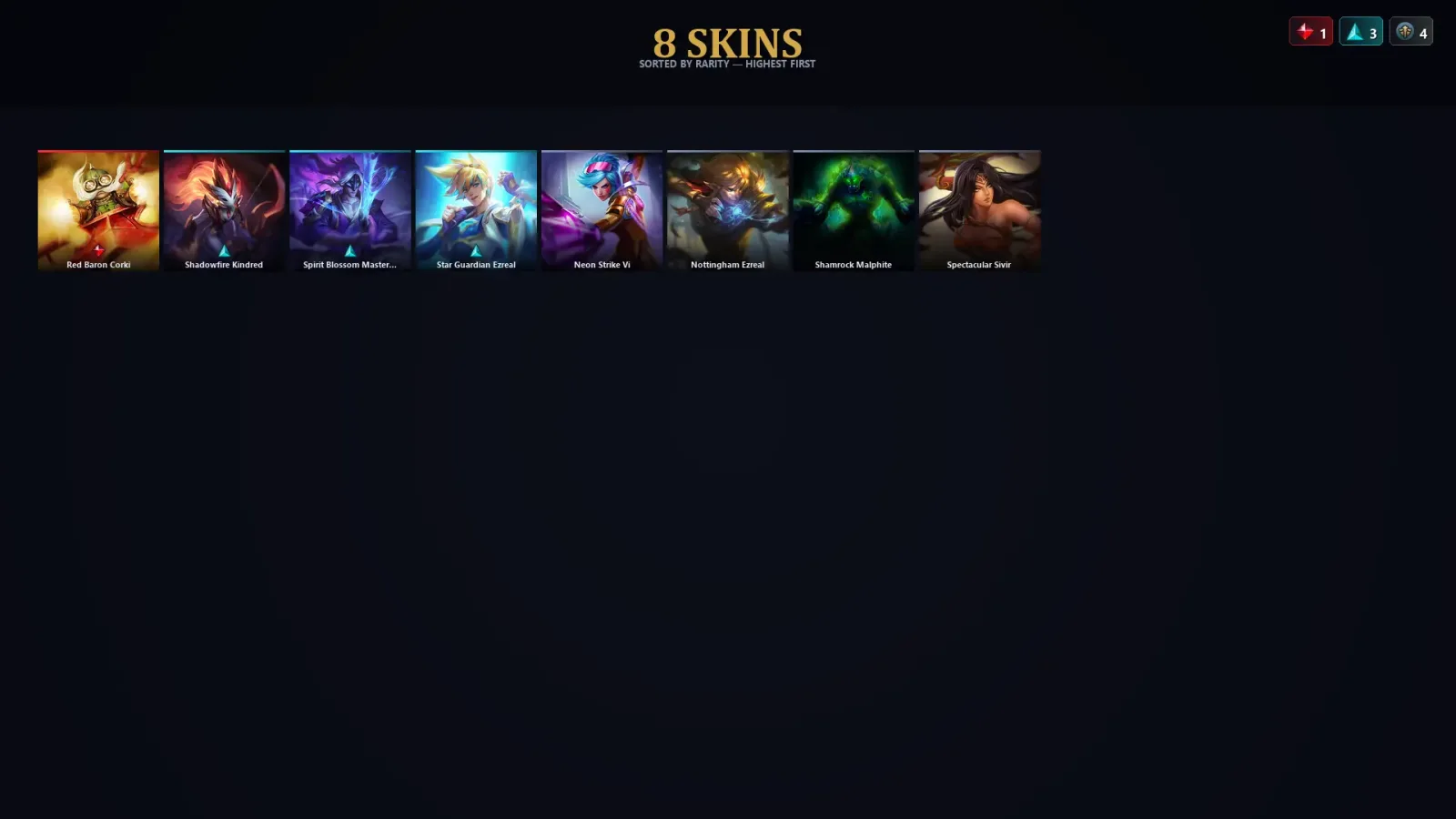[LoL] | EUW | Level 44 | Platinum I | 48 Champions | 8 Skins