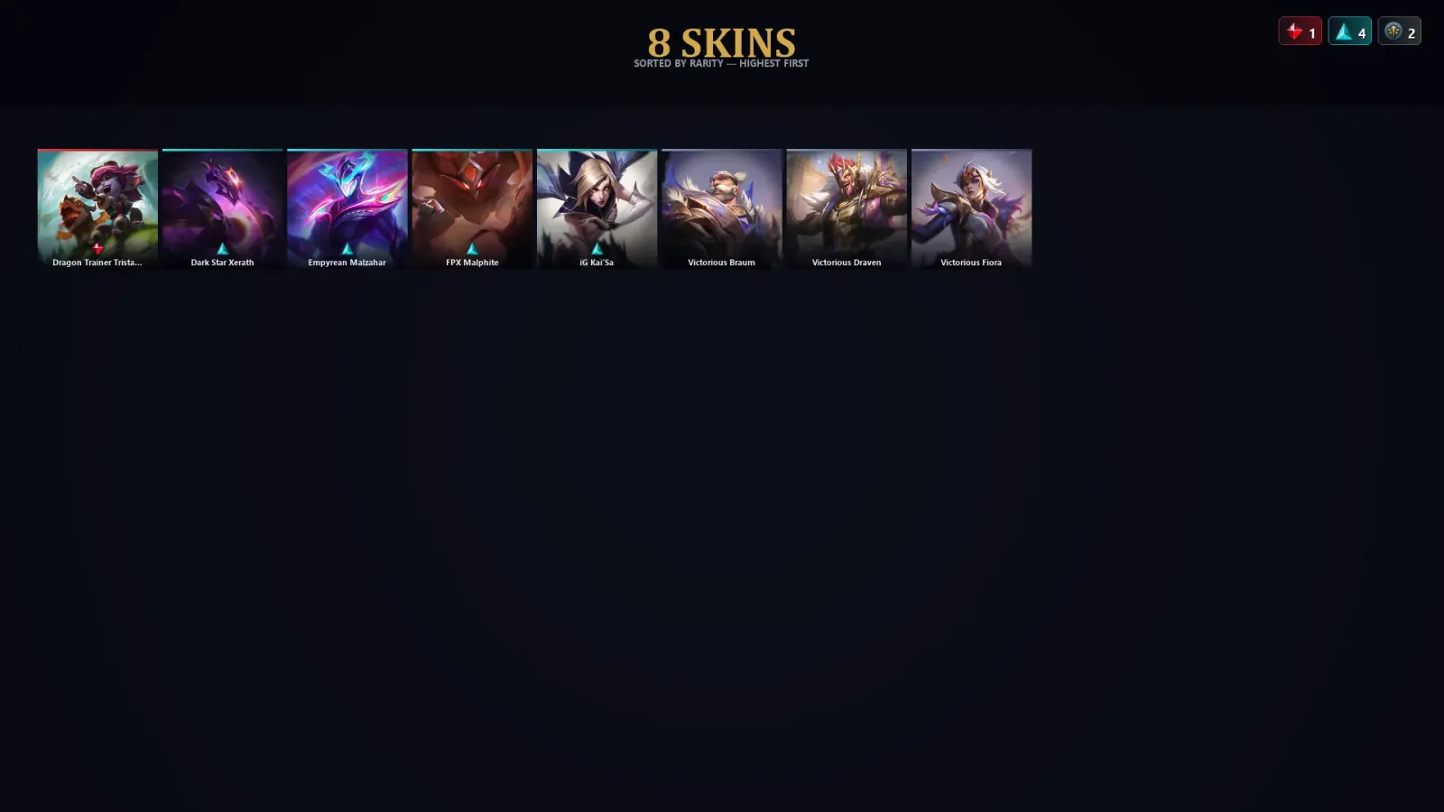 [LoL] | TR | Level 45 | Emerald IV | 96 Champions | 8 Skins | 10,286 BE — LoL account
