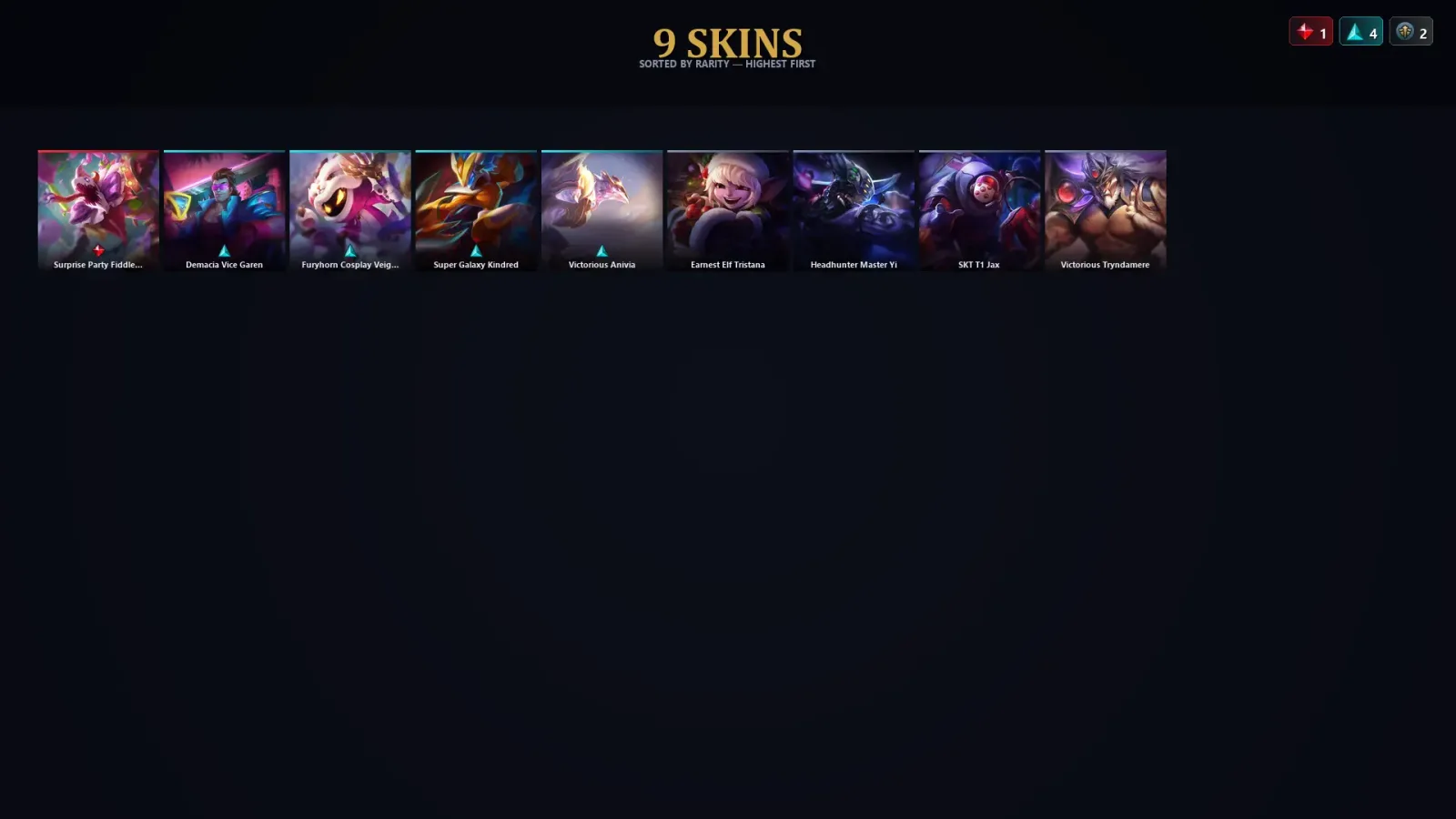 [LoL] | TR | Level 53 | 46 Champions | 9 Skins — LoL account