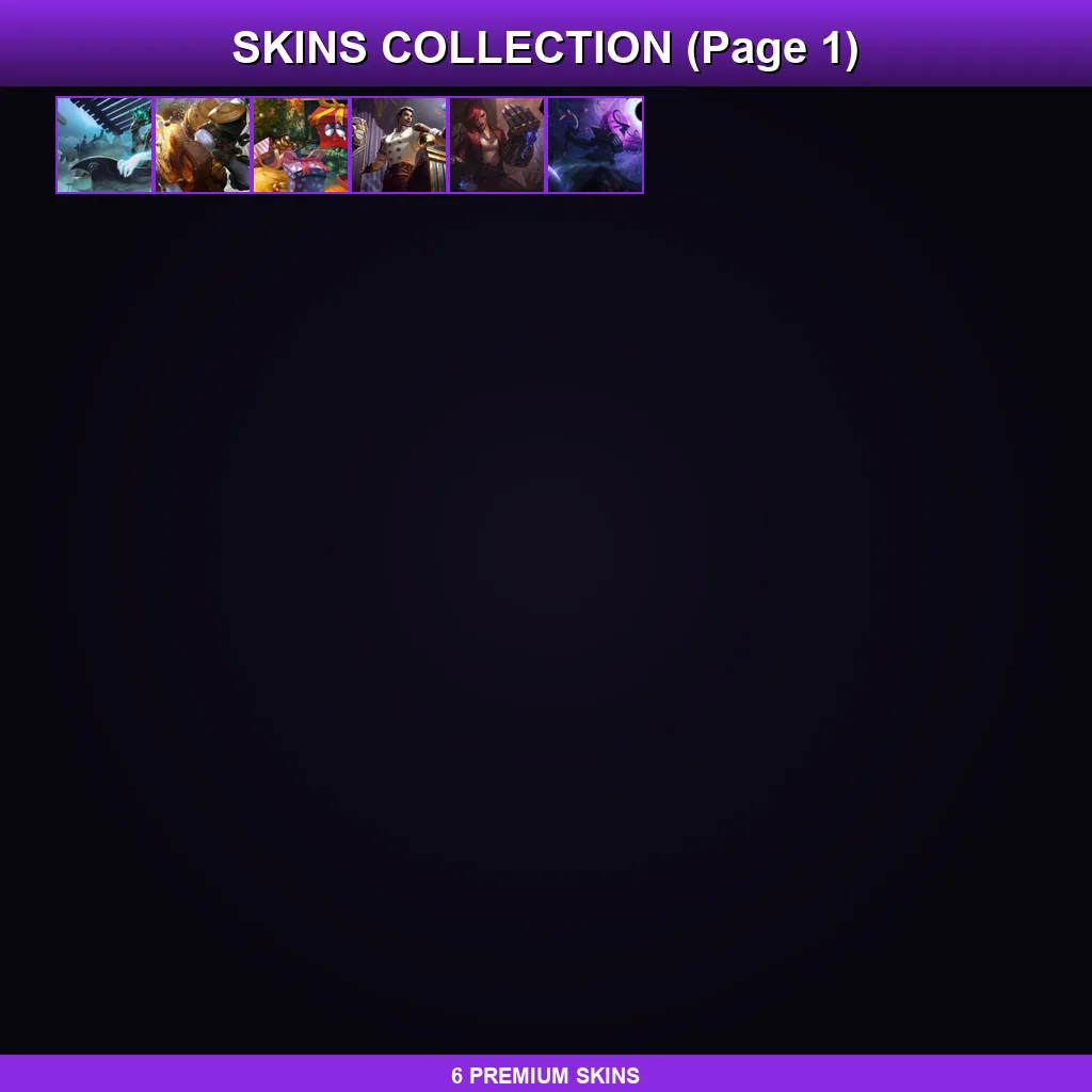 EUW | Lv35 | Unranked | 6 Skin | 36 Champ
