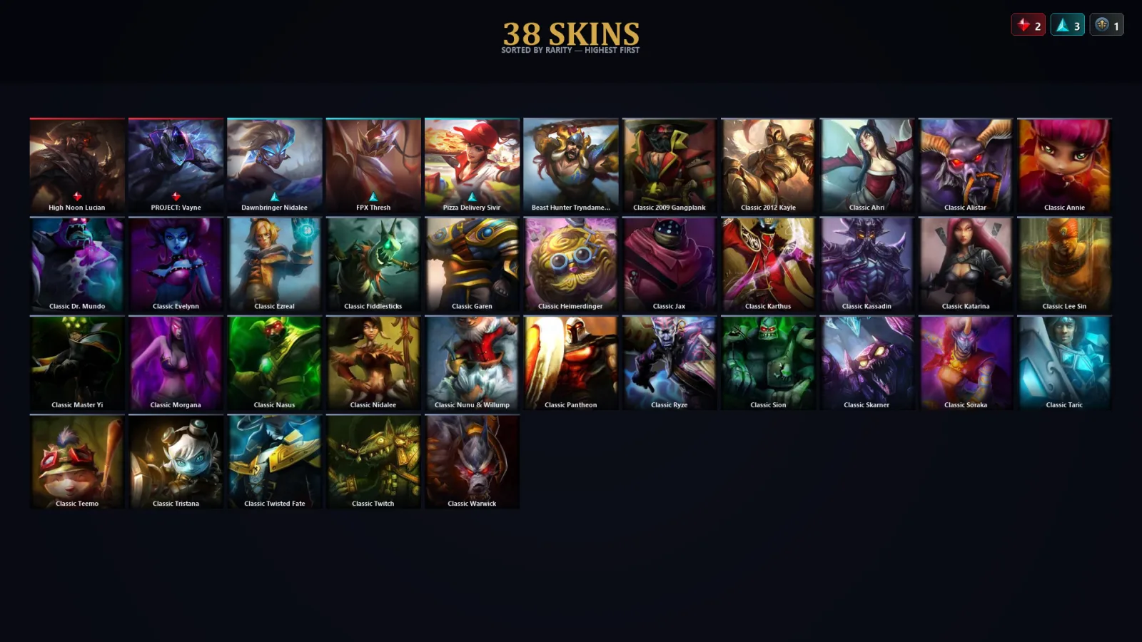 [LoL] | TR | Level 37 | Bronze II | 69 Champions | 6 Skins | 22,349 BE