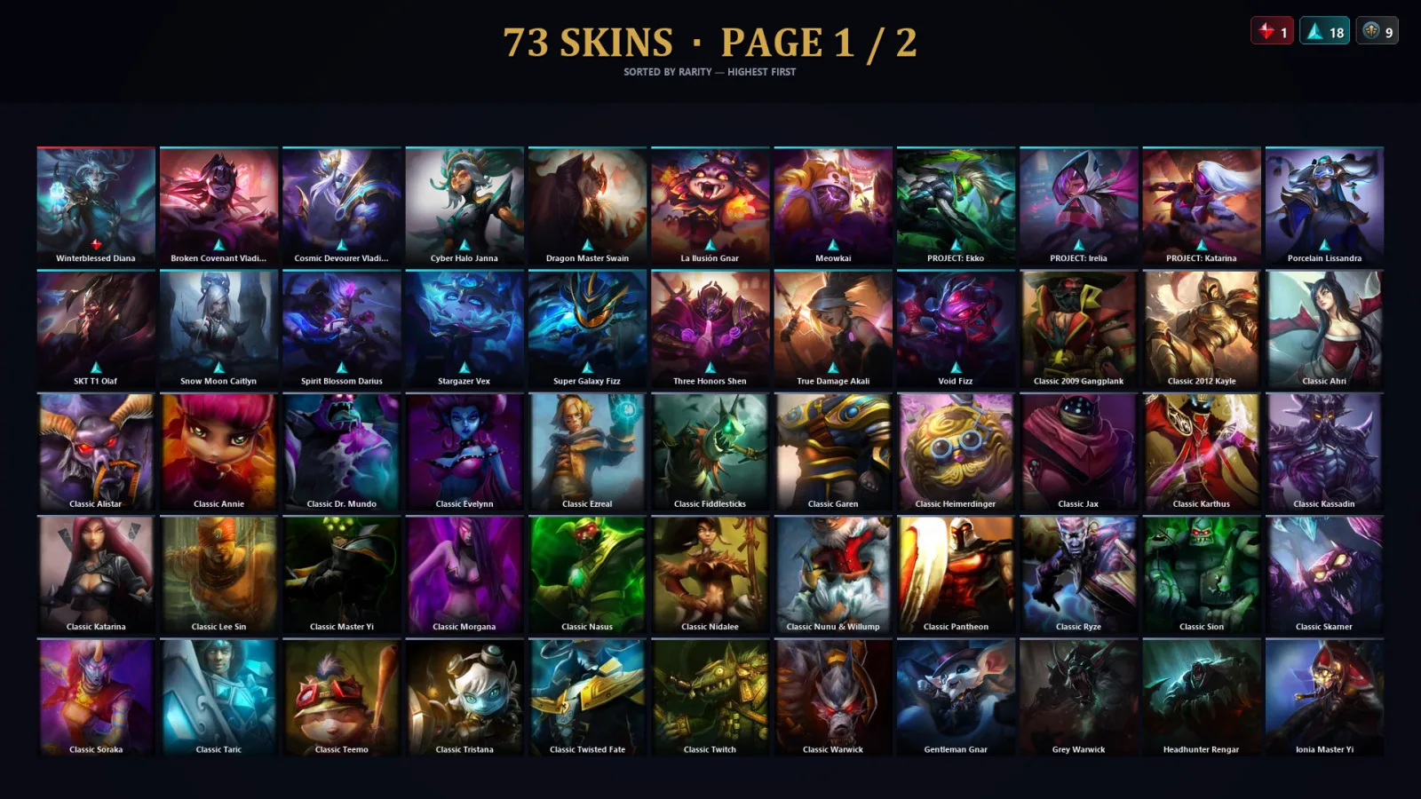 [LoL] | TR | Level 30 | Master | 173 Champions | 41 Skins | 37,388 BE
