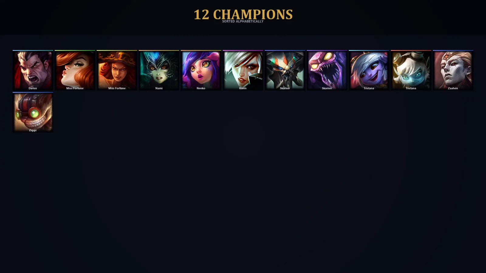 [LoL] | TR | Level 30 | 9 Champions | 46,990 BE