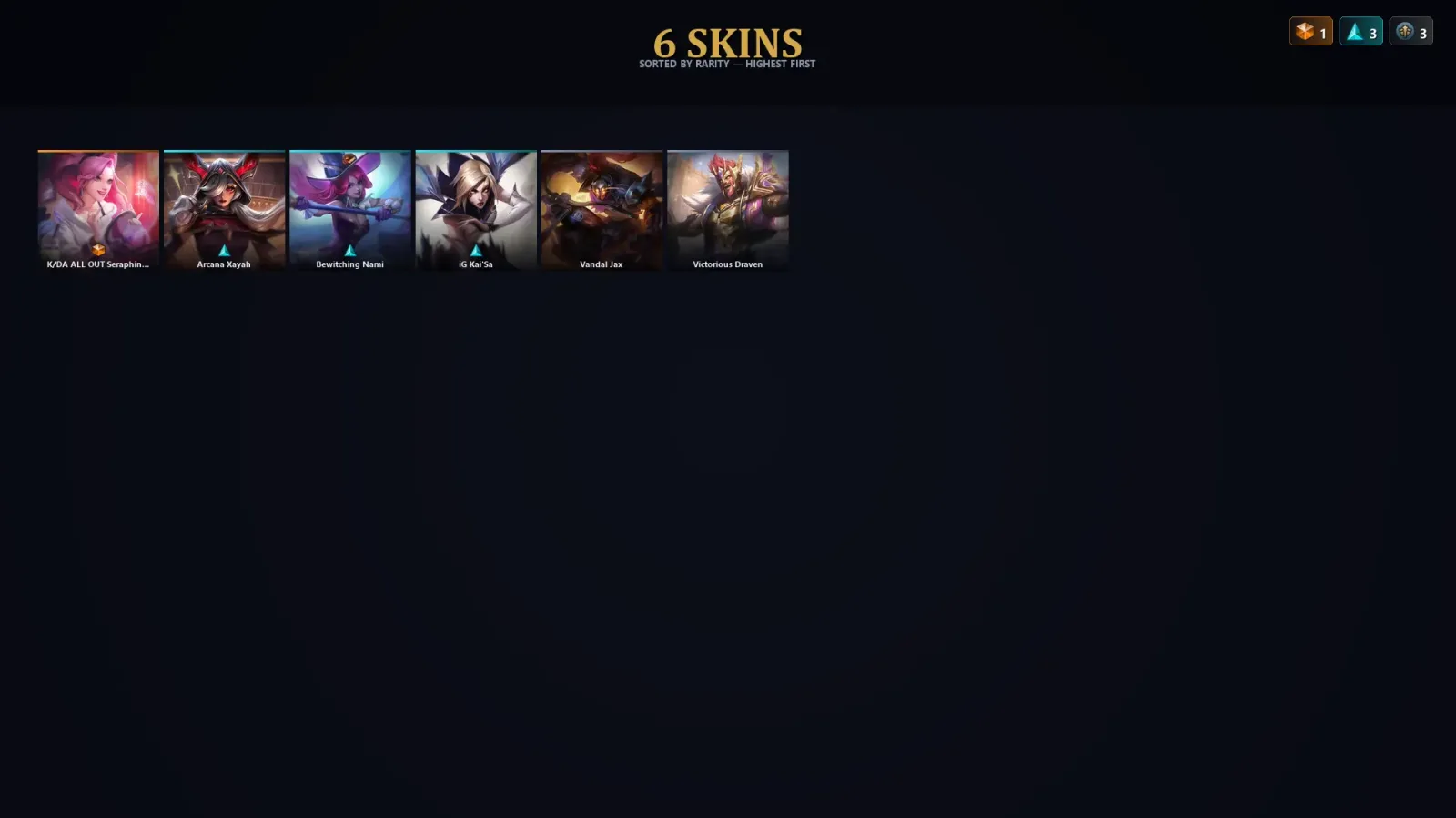 [LoL] | TR | Level 39 | Platinum III | 42 Champions | 6 Skins — LoL account