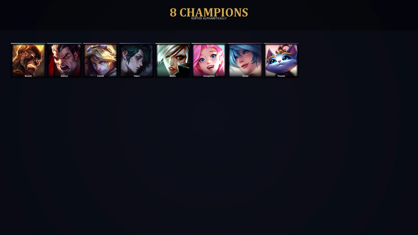 [LoL] | EUW | Level 32 | 8 Champions | 21,590 BE