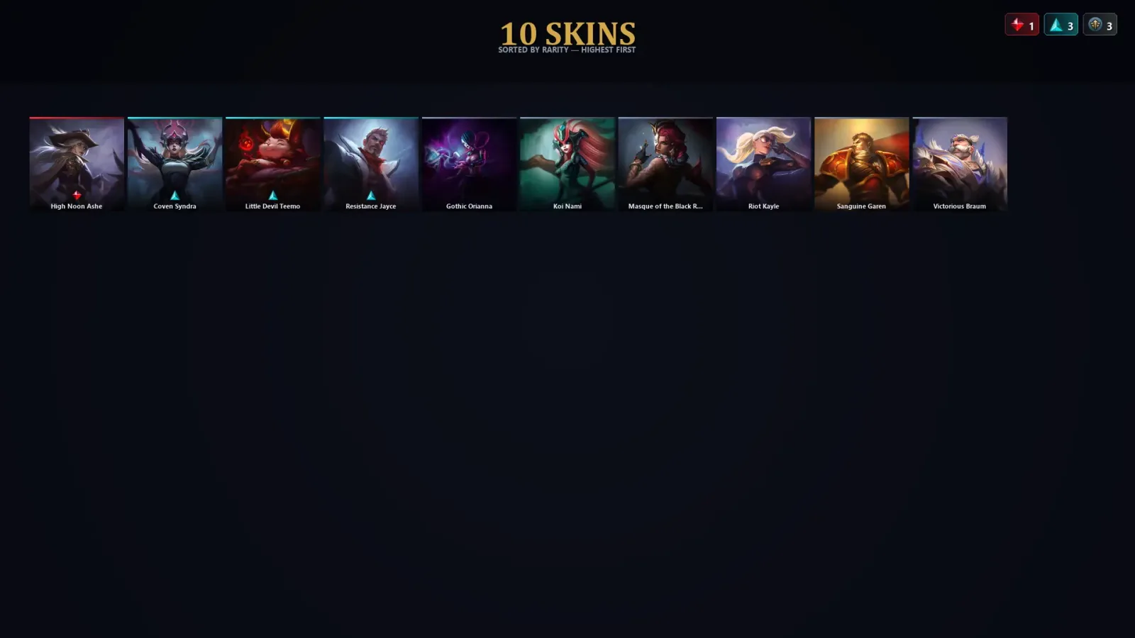 [LoL] | TR | Level 47 | Diamond III | 98 Champions | 10 Skins — LoL account