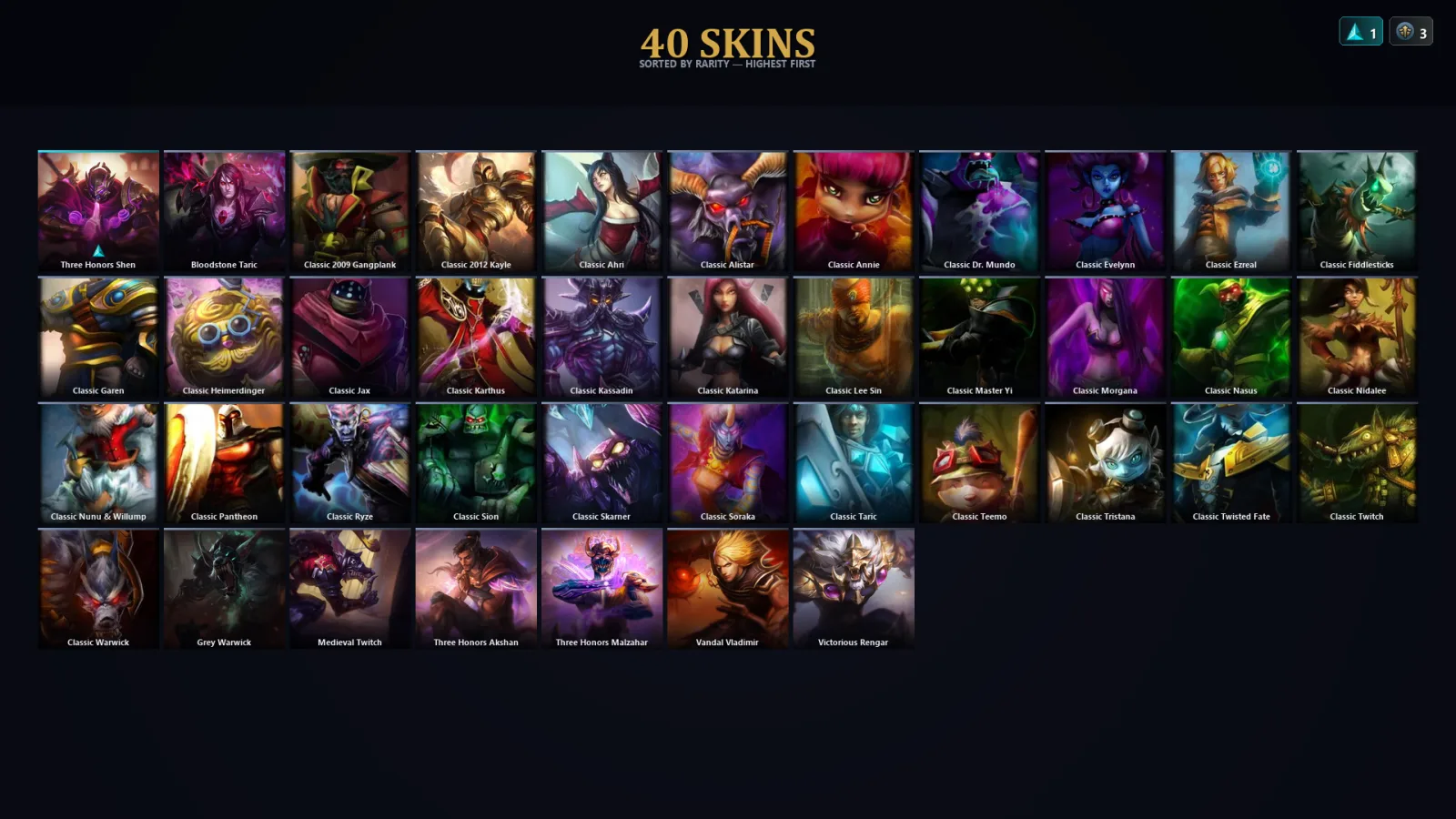 [LoL] | EUW | Level 45 | Emerald II | 68 Champions | 8 Skins