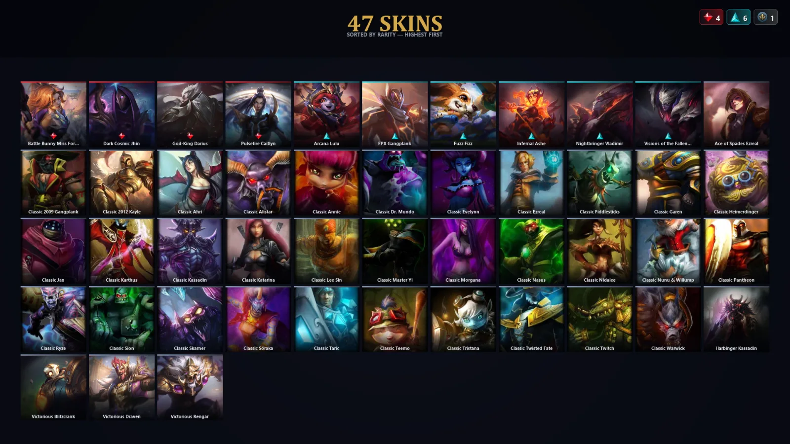 [LoL] | TR | Level 80 | Emerald III | 73 Champions | 15 Skins | 45,851 BE