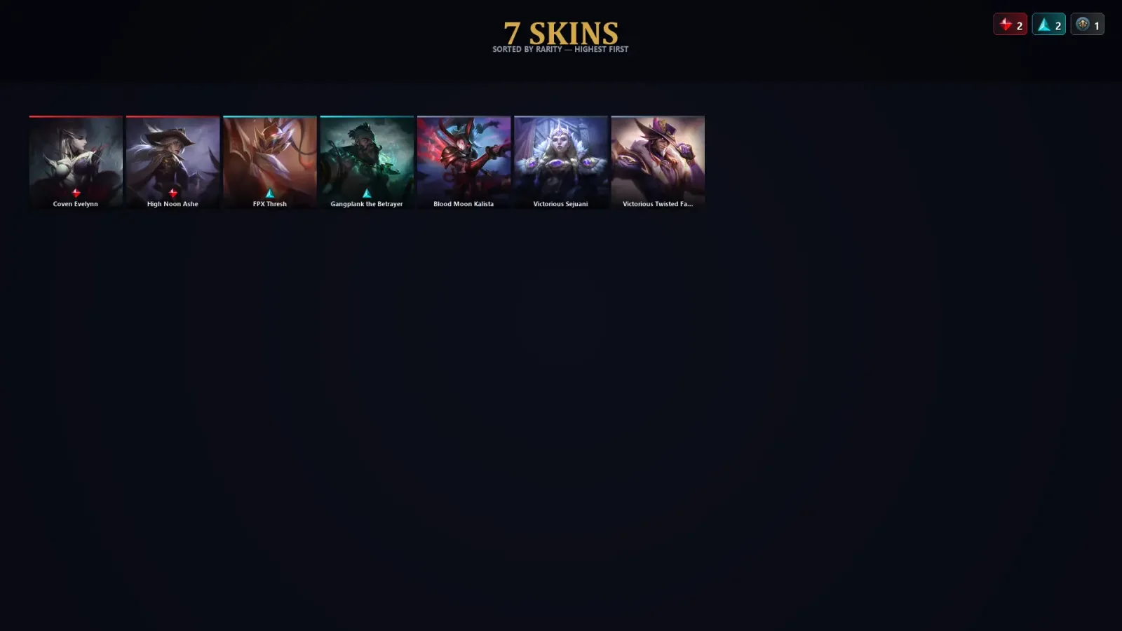 [LoL] | EUW | Level 52 | 48 Champions | 7 Skins — LoL account