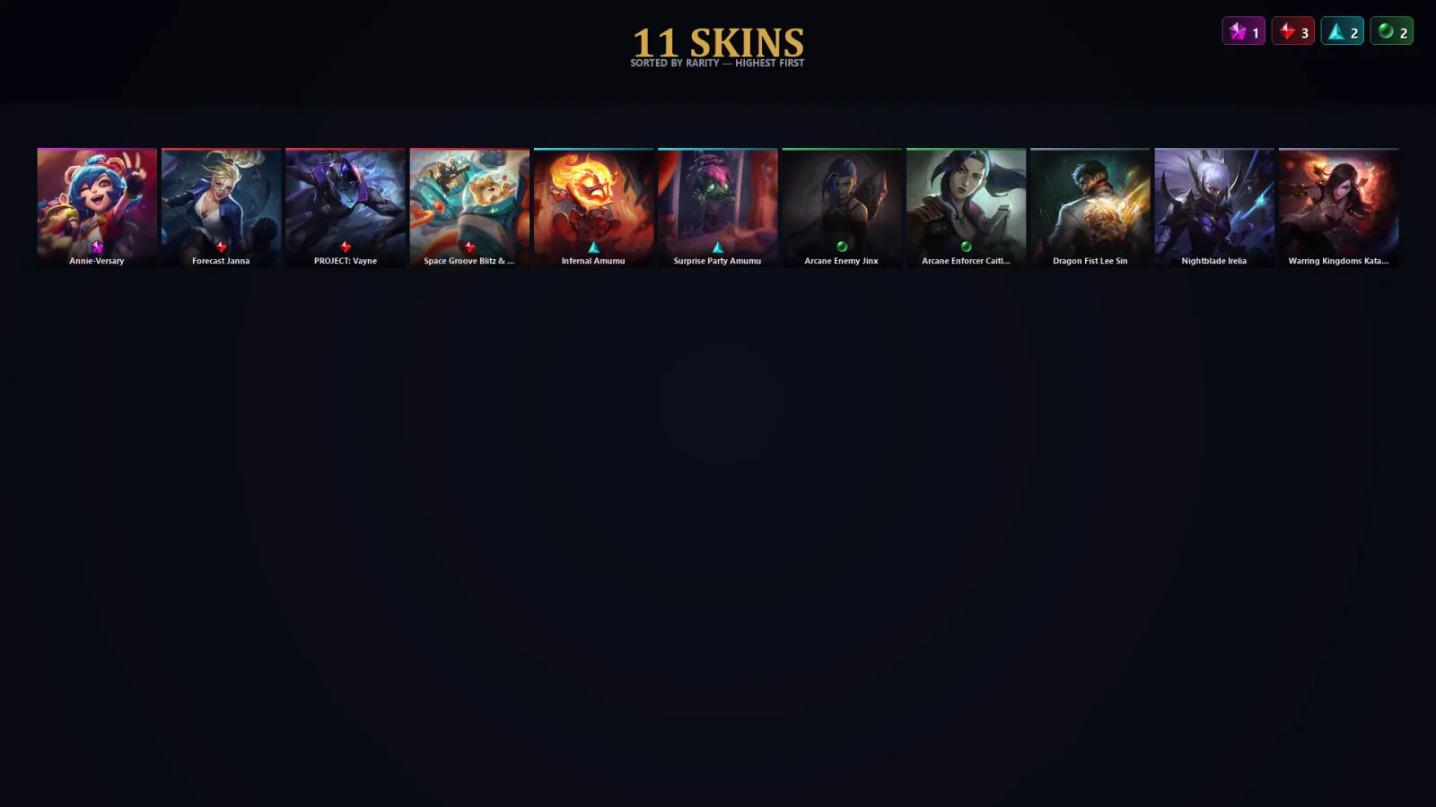[LoL] | EUW | Level 64 | 56 Champions | 11 Skins
