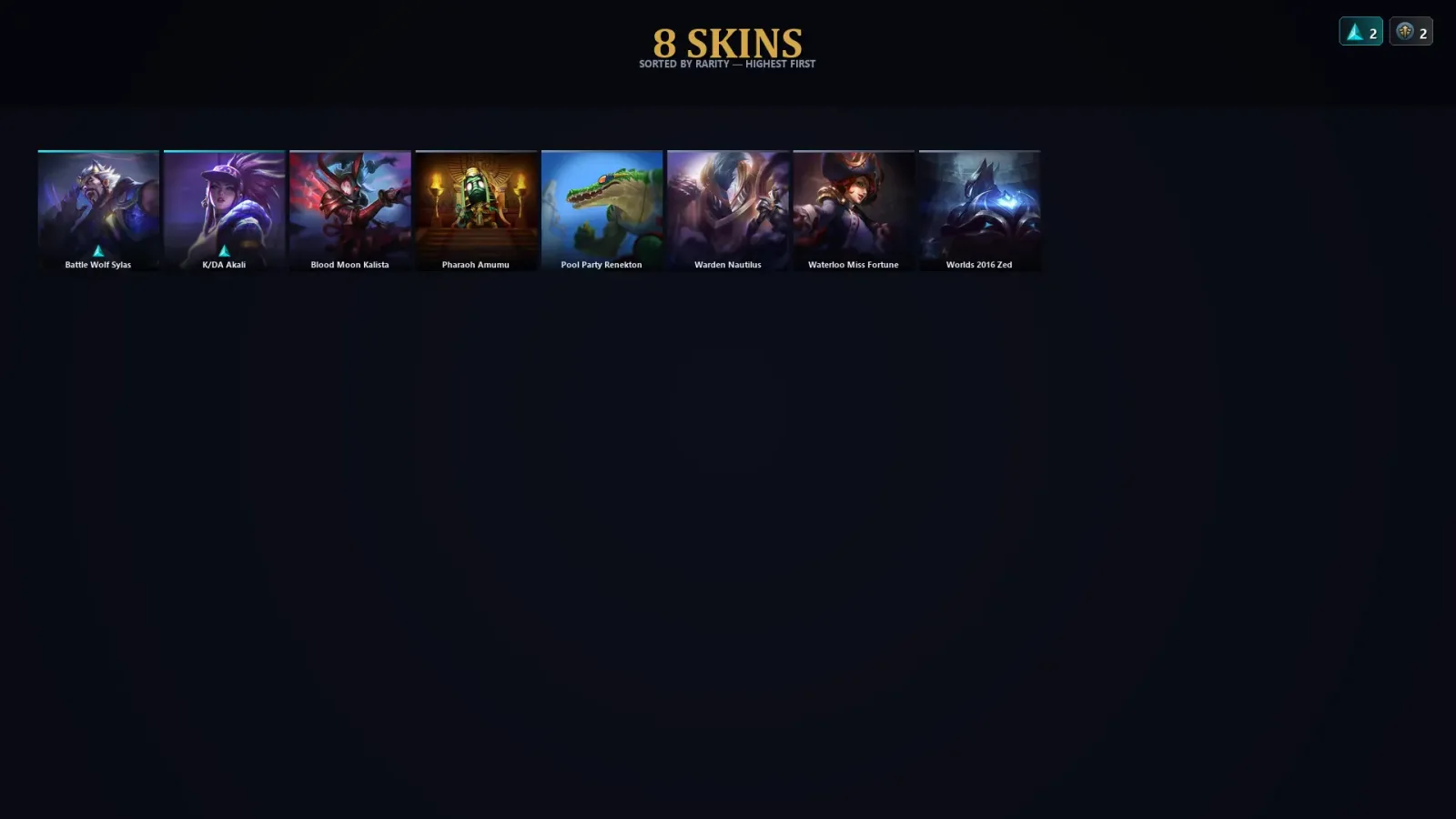 [LoL] | EUW | Level 38 | Diamond IV | 82 Champions | 8 Skins | 12,838 BE — LoL account