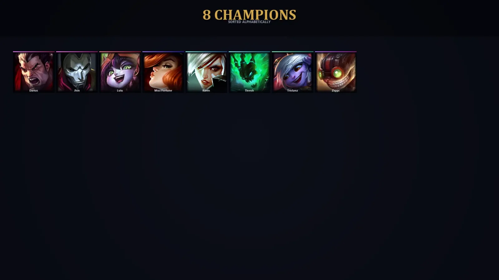 [LoL] | EUW | Level 30 | 8 Champions | 35,600 BE — LoL account